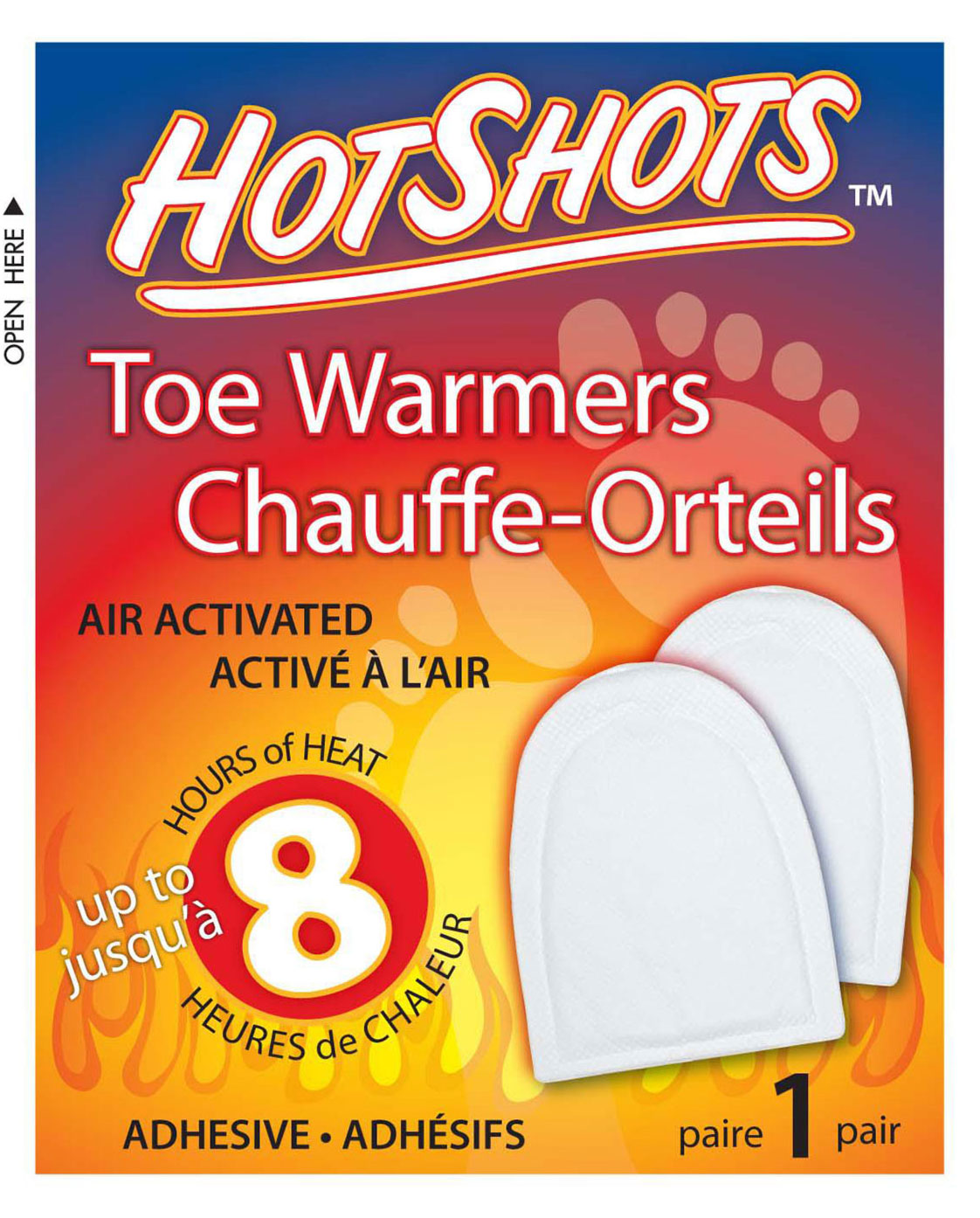 HotShots - Toe Warmer Box of 40 - Unisex