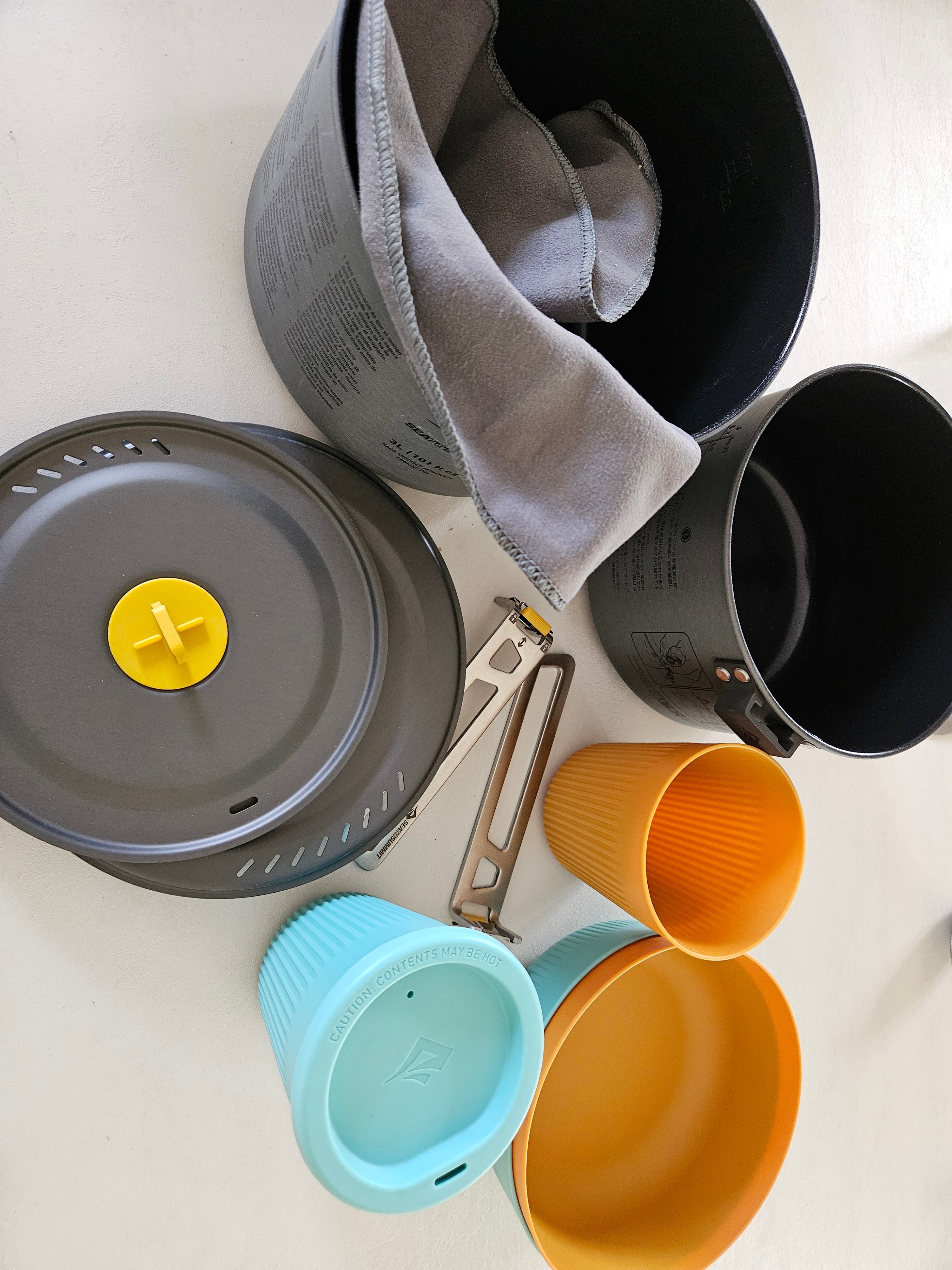 Sea to Summit - Frontier Ultralight Two Pot Cook Set |-| Sea to Summit - Ensemble de vaisselle à deux casseroles ultraléger Frontier