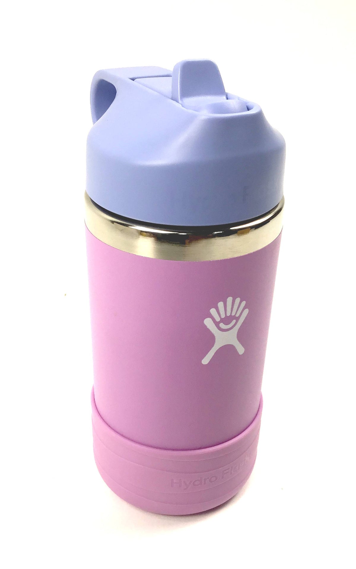 Hydro Flask - Wide Mouth Bottle with Straw Lid and Boot 355mL - Kids|-|Hydro Flask - Bouteille à large goulot avec couvercle à paille et manchons 355mL - Enfant