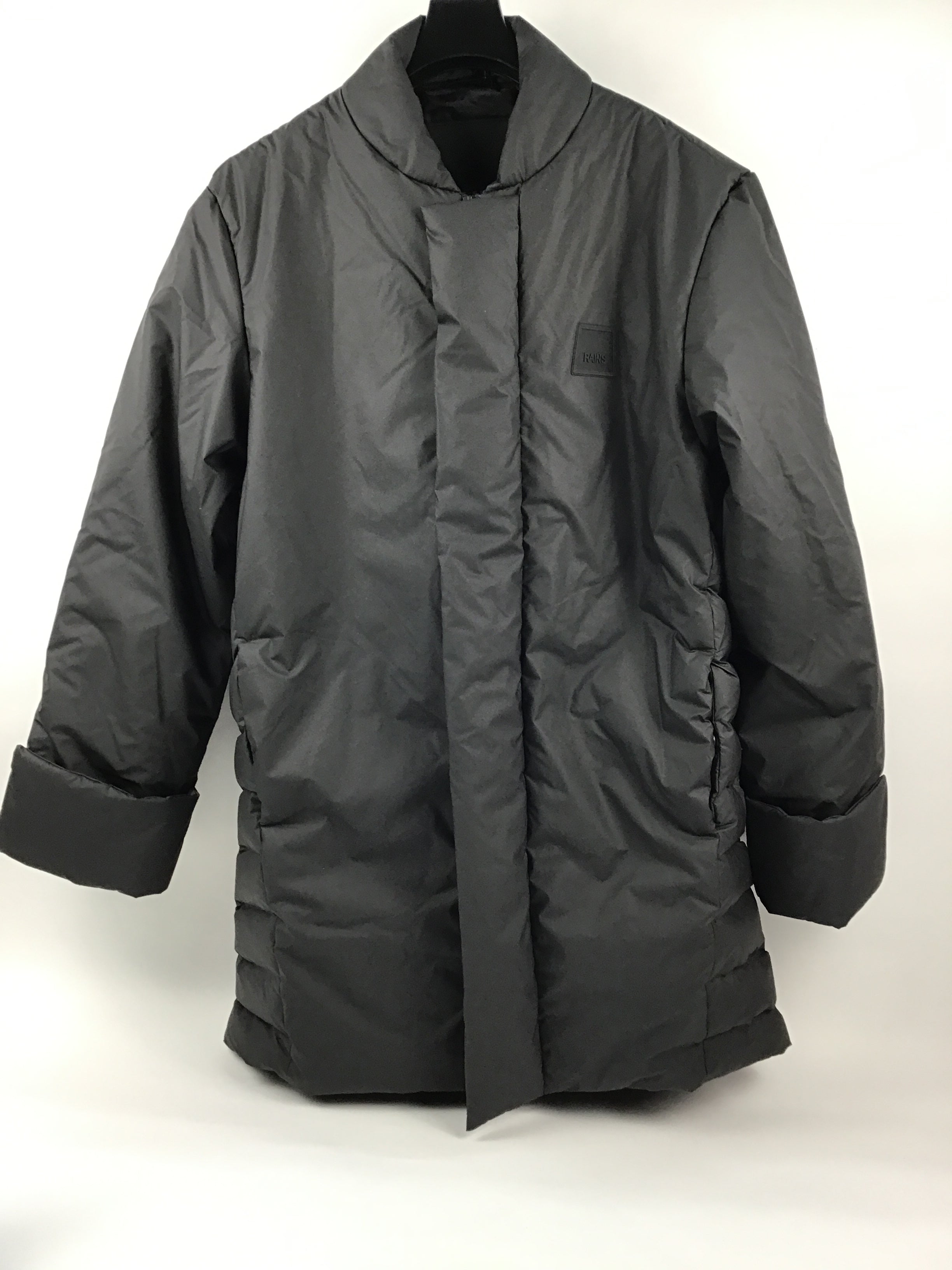 RAINS - Loop Long Bomber Jacket - Unisex |-| RAINS - Blouson Long Loop - Unisexe
