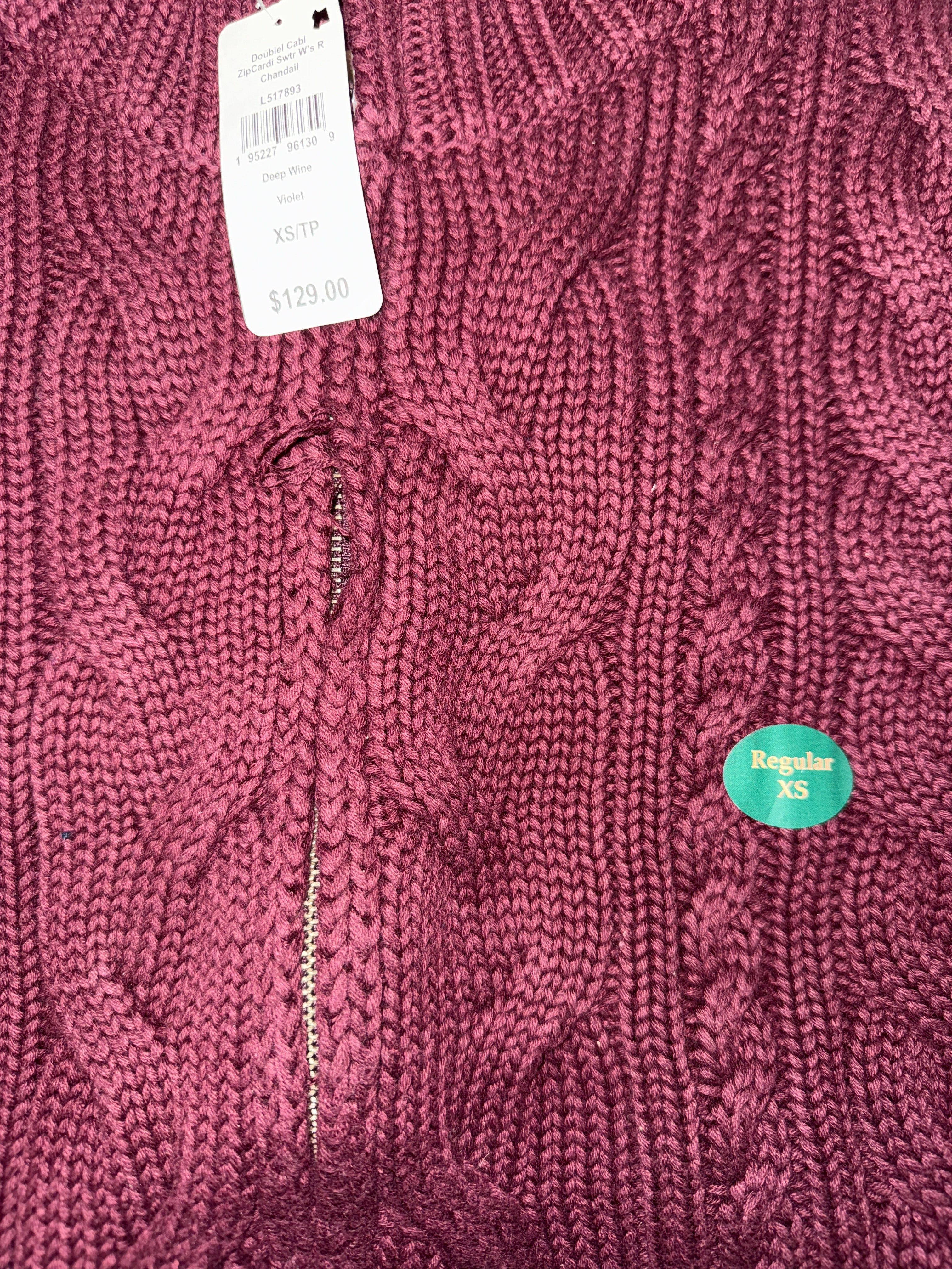 L.L. Bean - Double L Cable Zip Cardigan Sweater - Women's |-| L.L. Bean - Cardigan à glissière en maille torsadée Double L - Femme