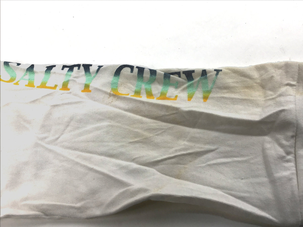 SALTY CREW - Alpha Gradient Long Sleeve Crop T-Shirt - Women's|-|SALTY CREW - T-shirt écourté à manches longues Alpha Gradient - Femme