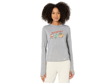 Brooks - Distance Graphic Long Sleeve - Women's
