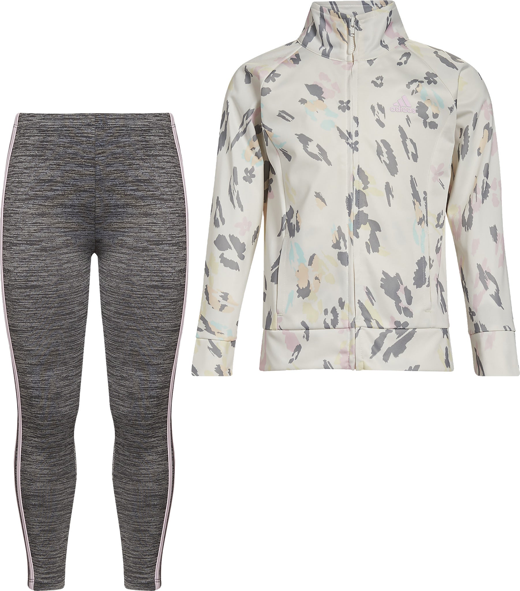 Adidas - Leogarten Tricot Jacket And Tights Set - Girls |-| Adidas - Ensemble Manteau et collant en tricot Leogarten - Fille