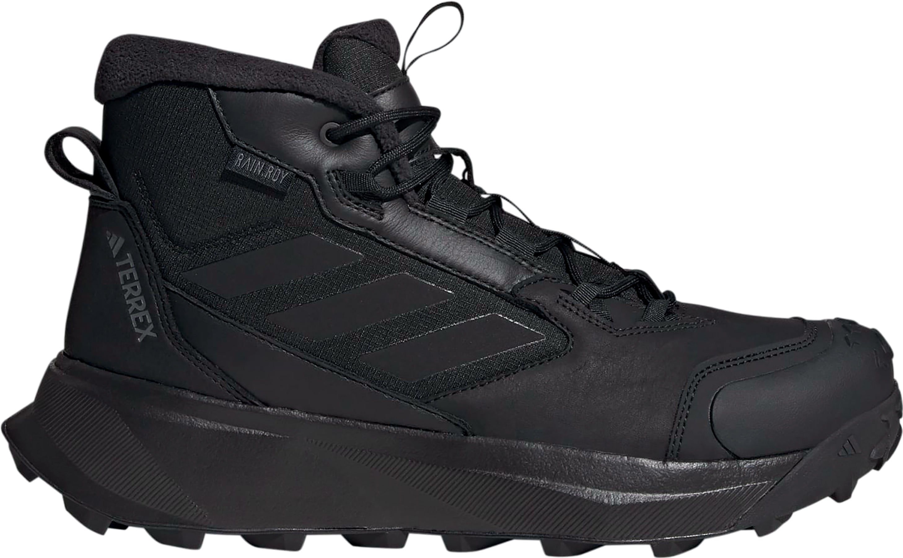 Adidas - Terrex Winter Leather Mid Cut Hiking Boots - Unisex |-| Adidas - Bottes de randonnée d'hiver mi-montantes en cuir Terrex - Unisexe