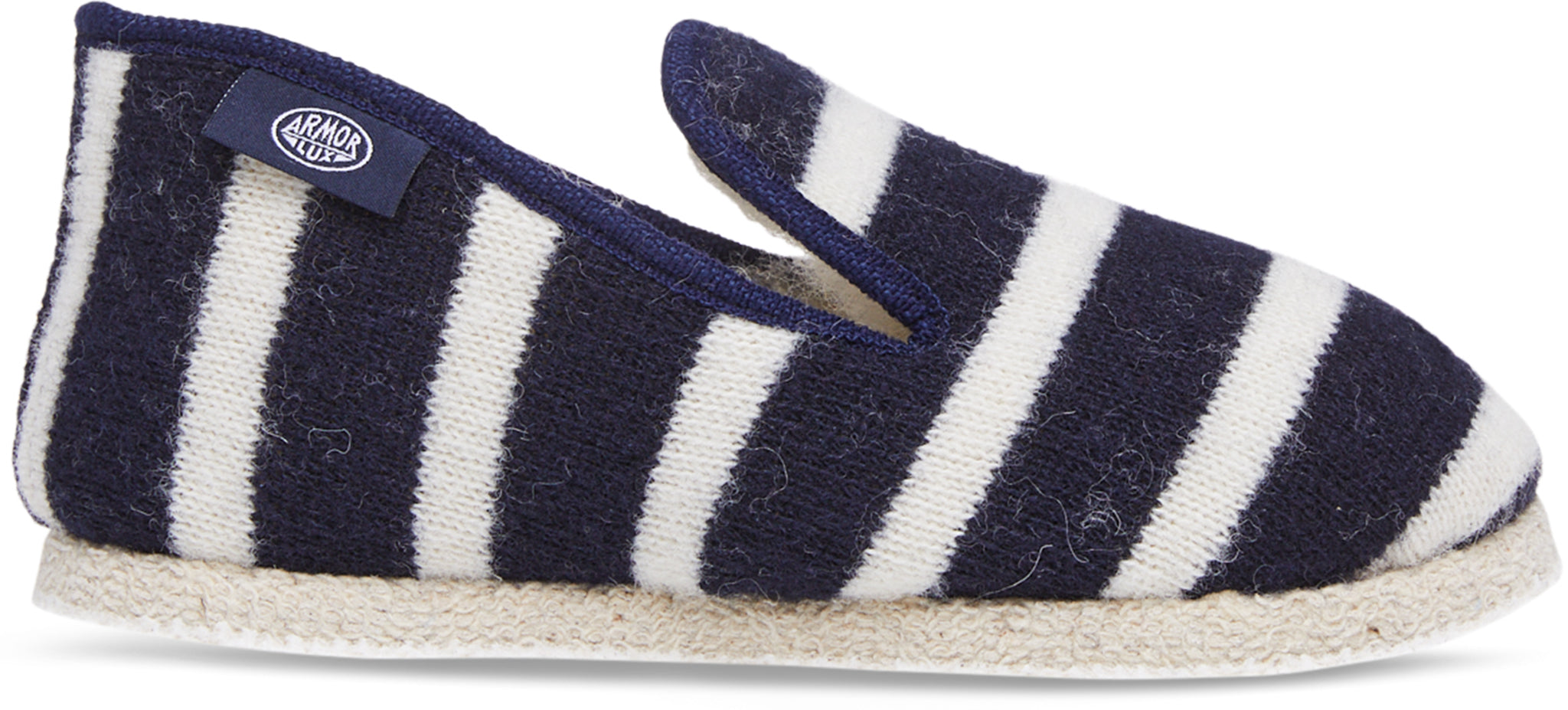 Armor-Lux - Maoutig Wool Striped Slippers - Unisex |-| Armor-Lux - Pantoufles rayées en laine Maoutig - Unisexe
