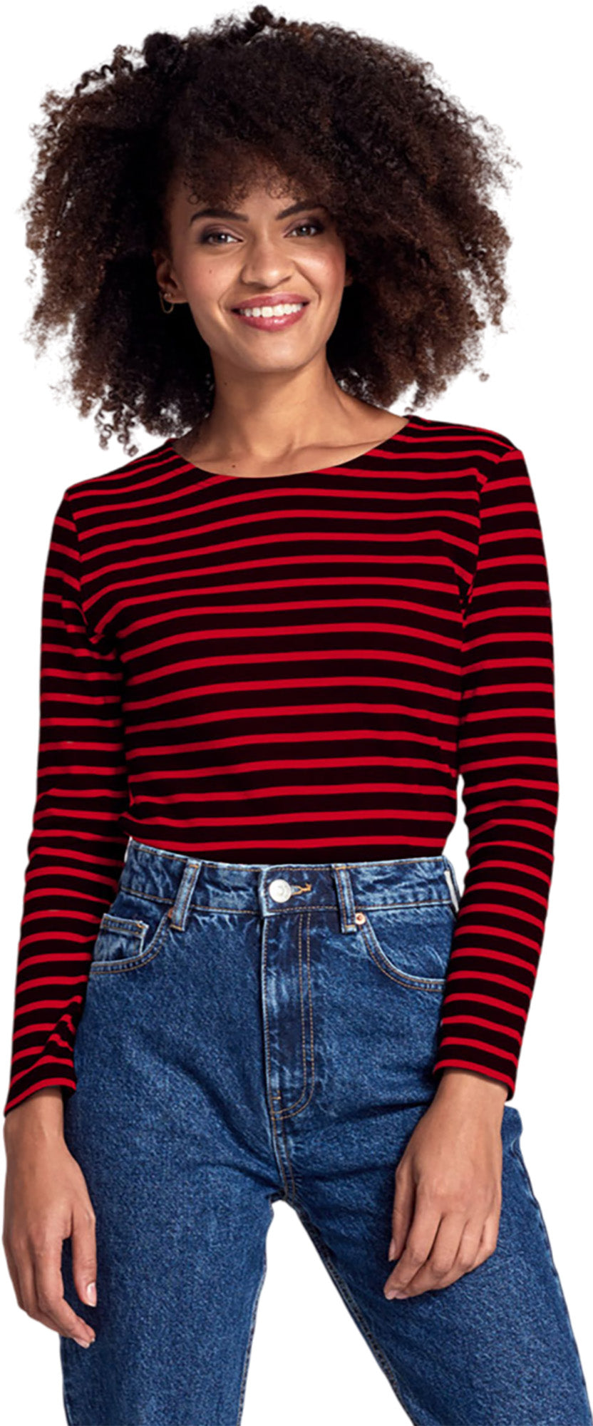 Armor-Lux - Interlock Long Sleeves Breton Striped Jersey - Women's |-| Armor-Lux - Marinière à manches longues Interlock - Femme