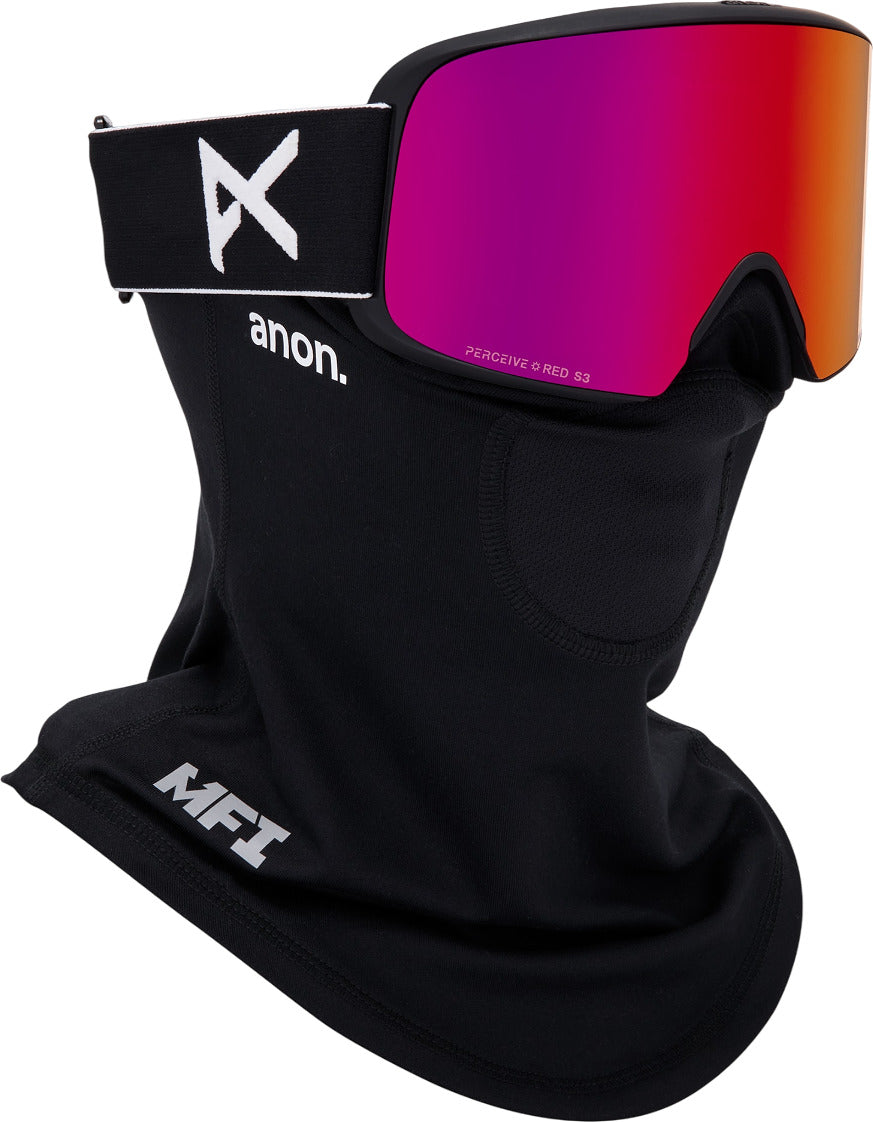 Anon - M6 Goggles - Unisex|-|Anon - Lunettes de ski M6 d'Anon avec visière en prime et cagoule MFI - Pont Classique - Unisexe