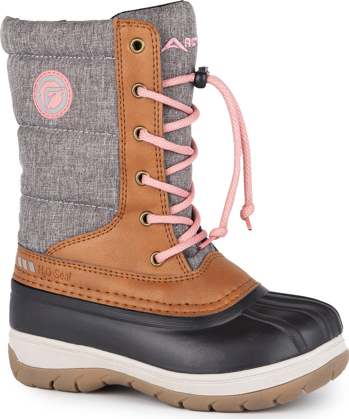 Acton - Charm With Removable Felt Winter Boots - Kids