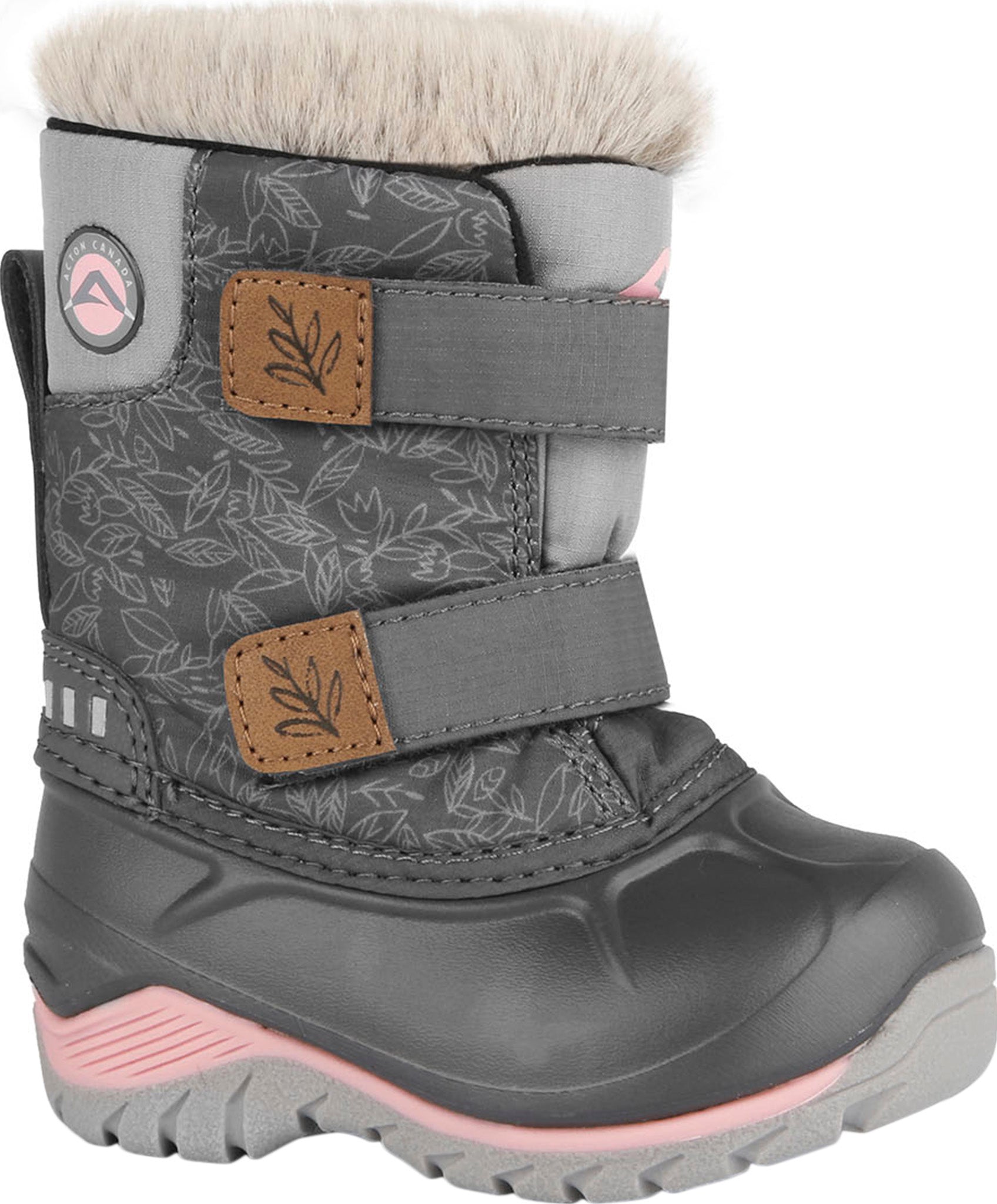 Acton - Funky Winter Boots With Removable Felt - Little Kids