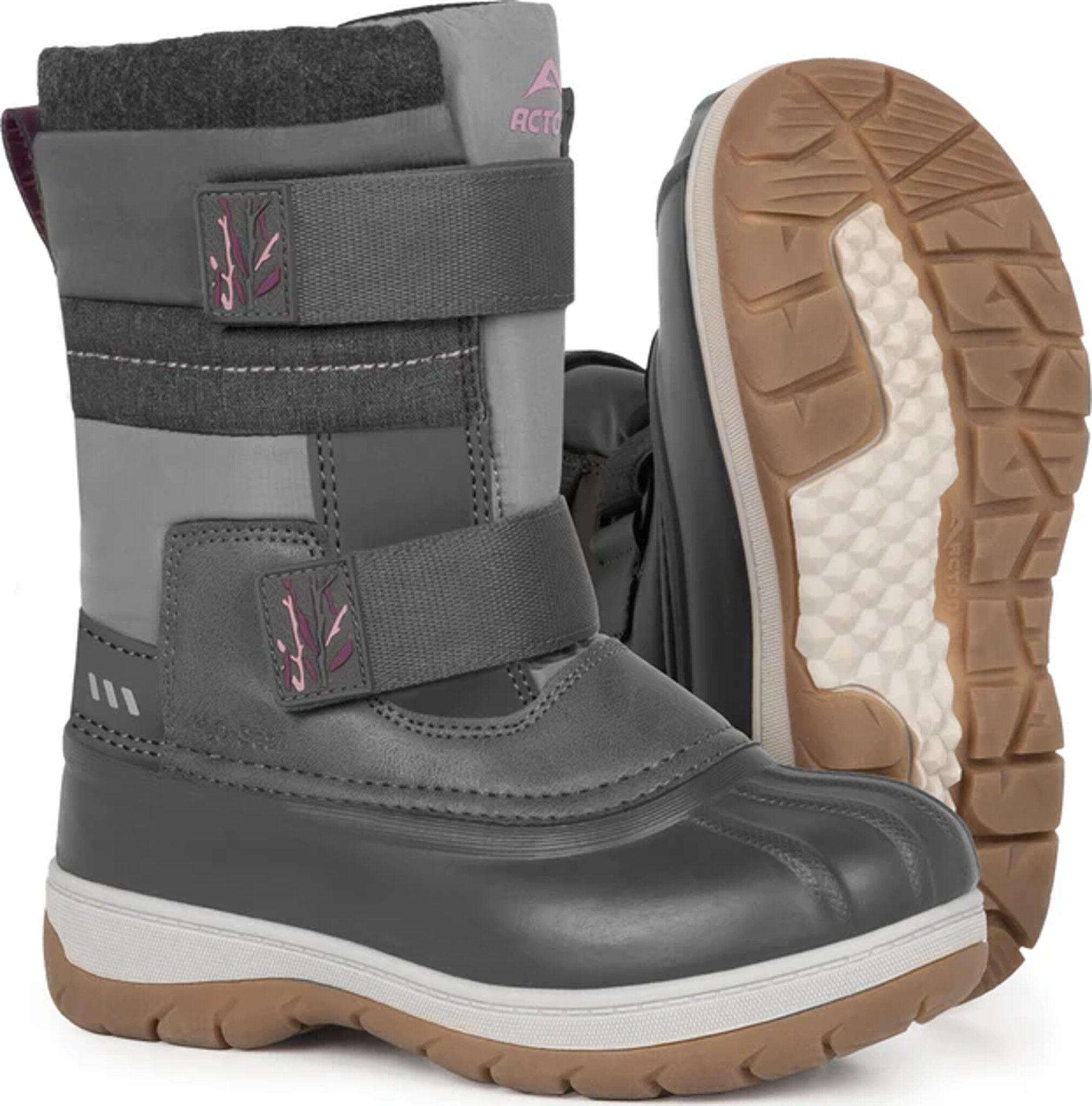 Acton - Taffy Winter Boots With Removable Felt - Youth