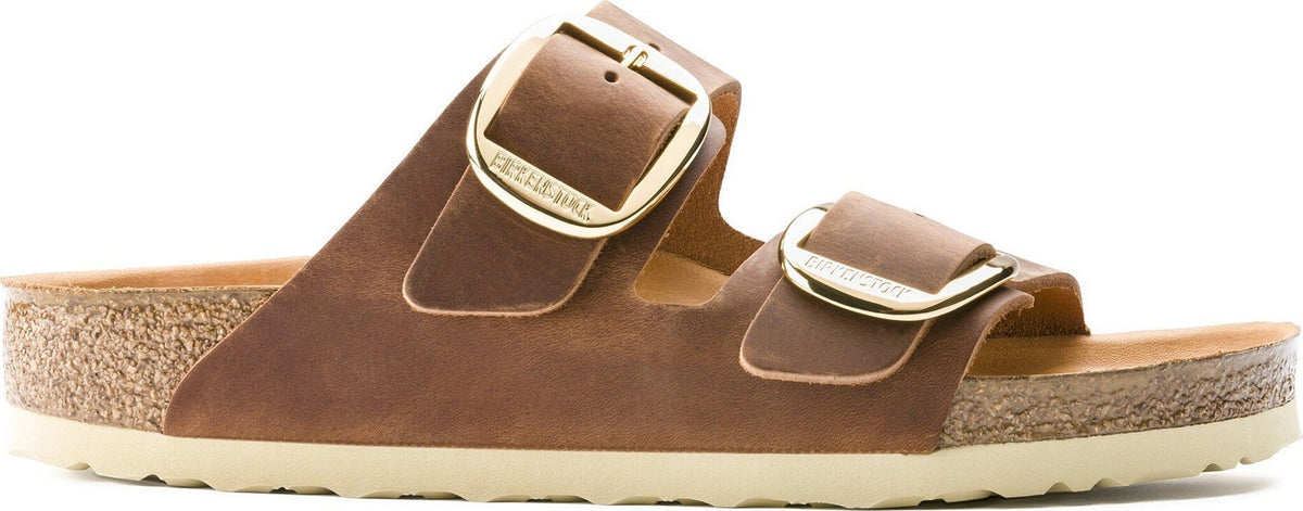 Birkenstock - Arizona Big Buckle Oiled Leather Sandals [Narrow] - Women's|-|Birkenstock - Sandales Arizona Big Buckle cuir huilé [Étroite] - Femme