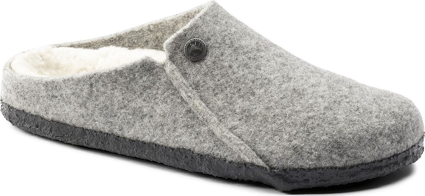 Birkenstock - Zermatt Shearling Wool Felt Slippers [Narrow] - Kids |-| Birkenstock - Chaussons Zermatt Shearling feutre de laine [Étroite] - Enfant