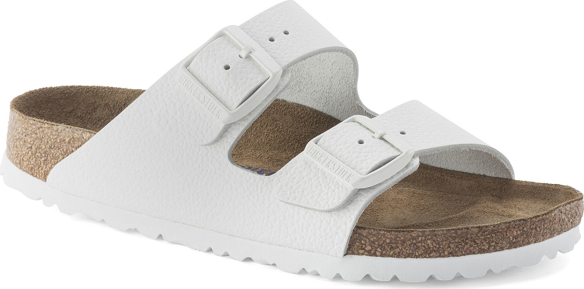 Birkenstock - Arizona Soft Footbed Leather Sandals [Narrow] - Unisex |-| Birkenstock - Sandales à lit de pied souple en cuir Arizona [étroit] - Unisexe
