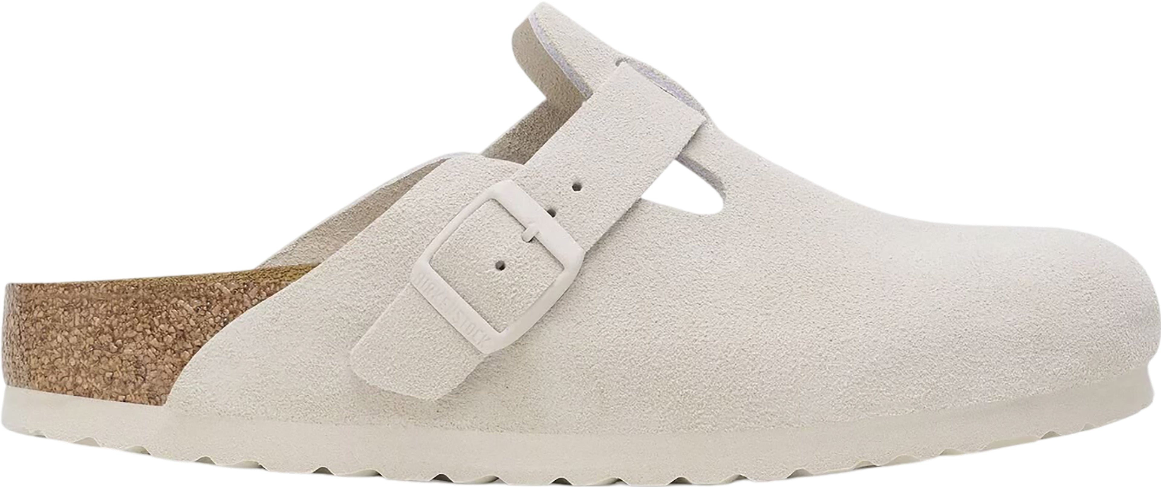 Birkenstock - Boston Soft Footbed Suede Leather Sandal [Narrow] - Unisex