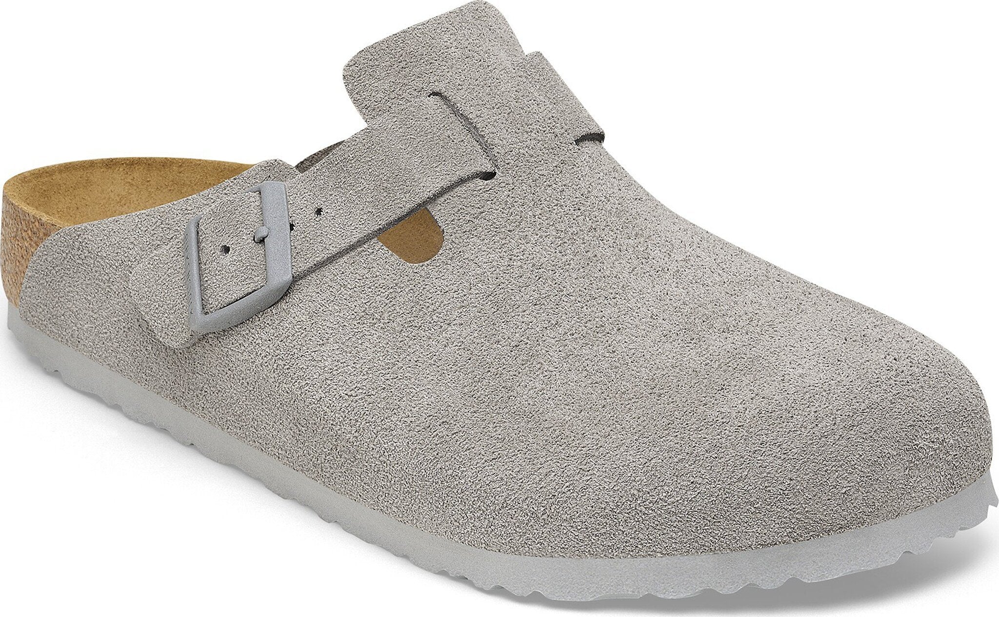 Birkenstock - Boston Stone Coin Suede [Narrow] - Unisex |-| Birkenstock - Boston Stone Coin en Suede [Étroite] - Unisex