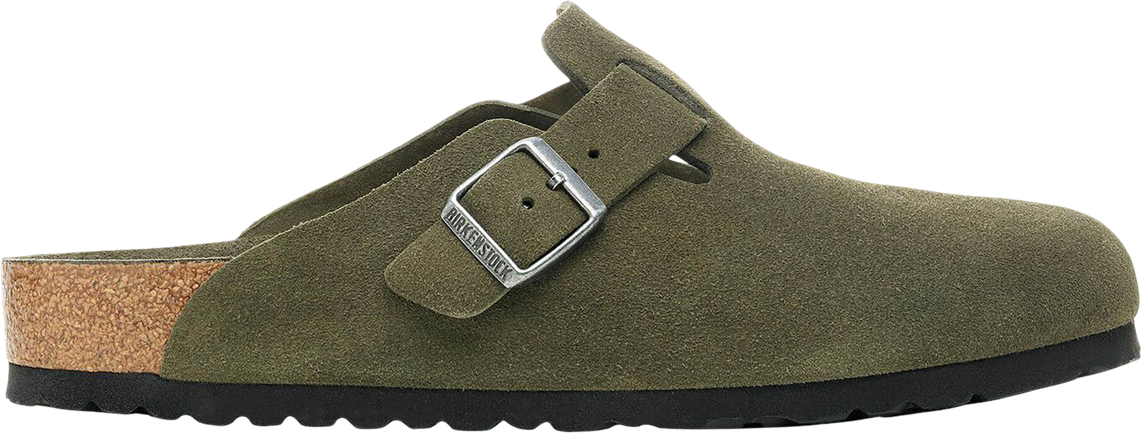 Birkenstock - Boston Soft Footbed Suede Leather Clog - Unisex |-| Birkenstock - Sabot en cuir suède à semelle souple Boston - Unisexe