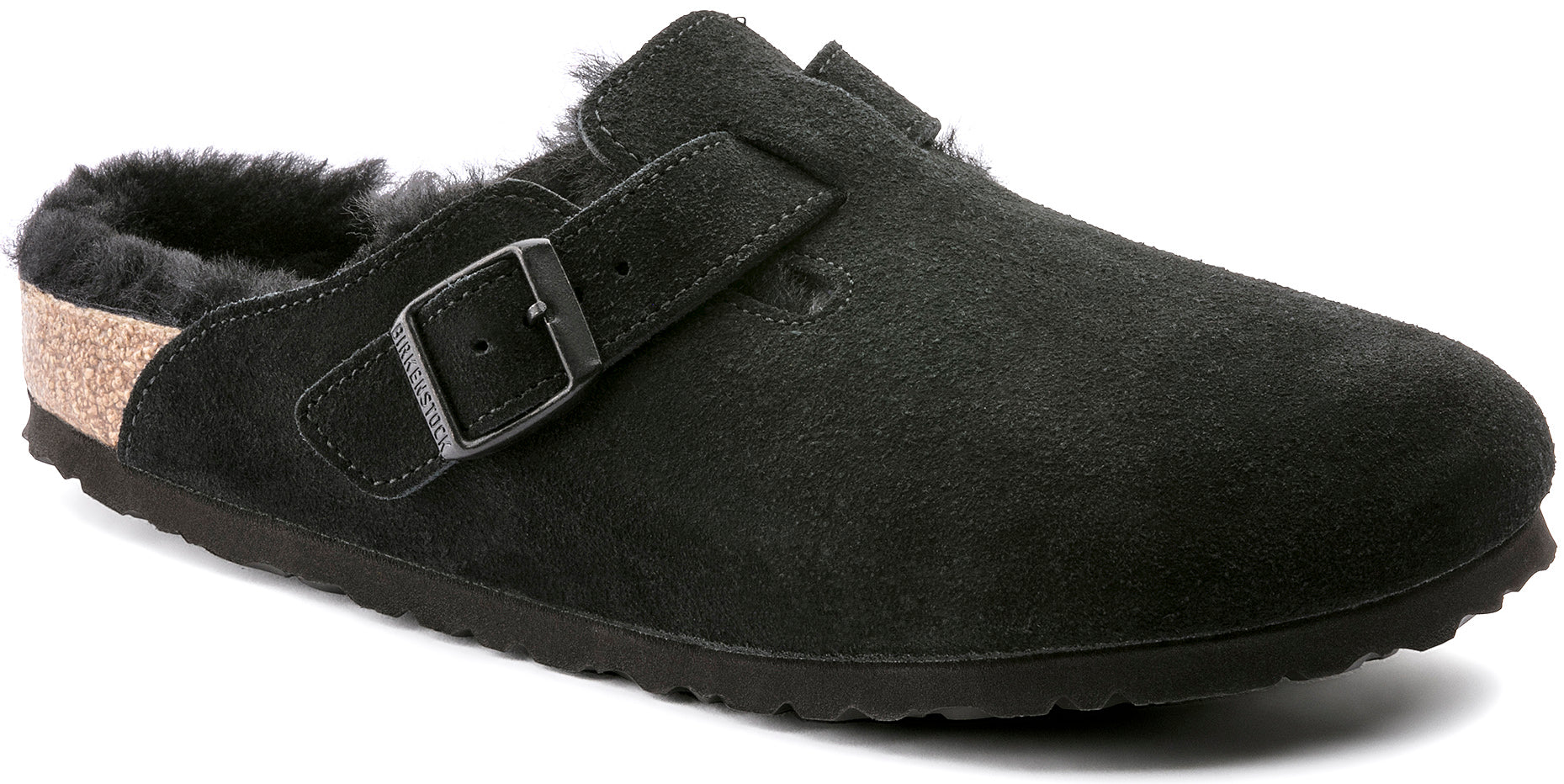 Birkenstock - Boston Shearling Suede Leather Mules - Unisex |-| Birkenstock - Mules Boston Shearling Suède - Unisexe