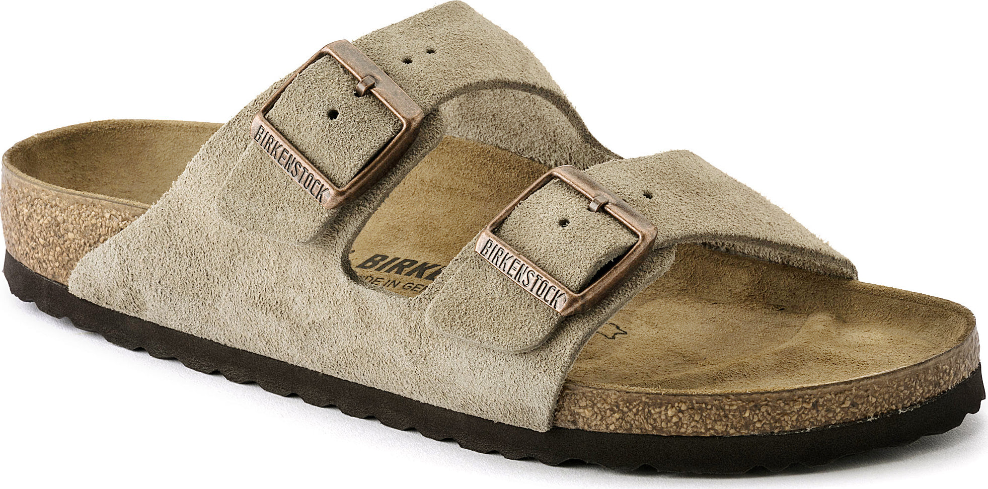 Birkenstock - Arizona Suede Leather Sandals - Unisex |-| Birkenstock - Sandales en Suède Arizona - Unisexe