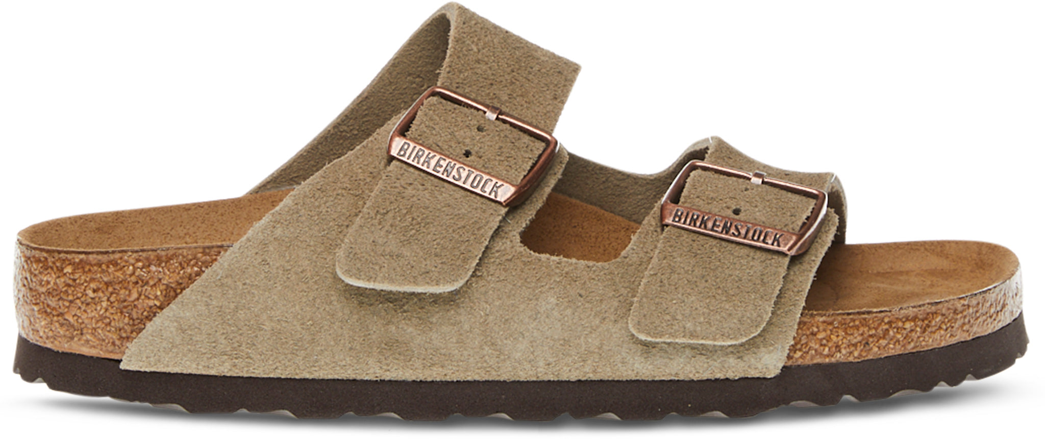 Birkenstock - Arizona Suede Leather Sandals [Narrow] - Women's |-| Birkenstock - Sandales Arizona cuir suède [Étroite] - Femme
