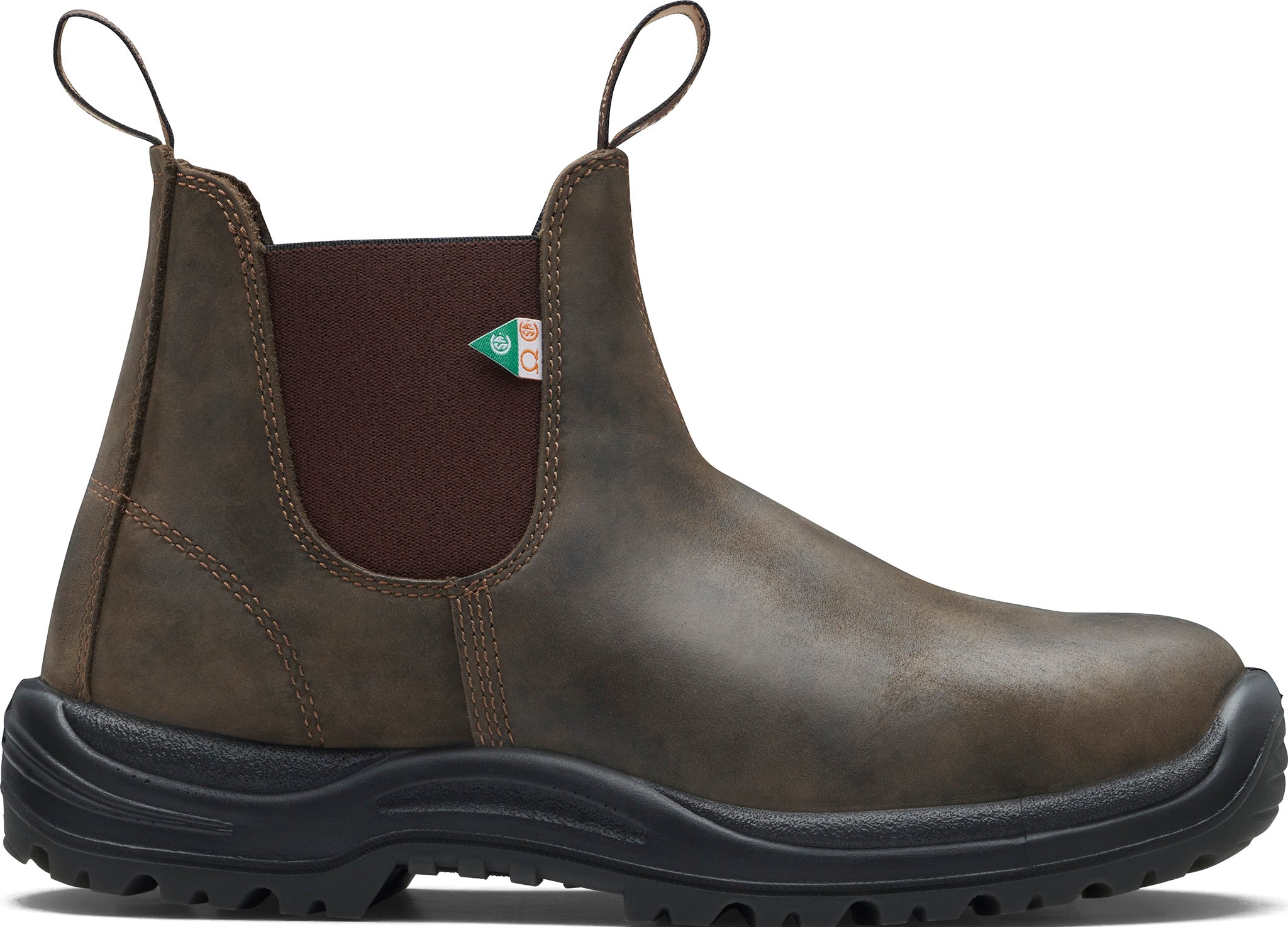 Blundstone - 180 - Work & Safety Waxy Rustic Brown Boots - Unisex |-| Blundstone - 180 - Bottes Travail et Sécurité brun rustique cireux - Unisexe
