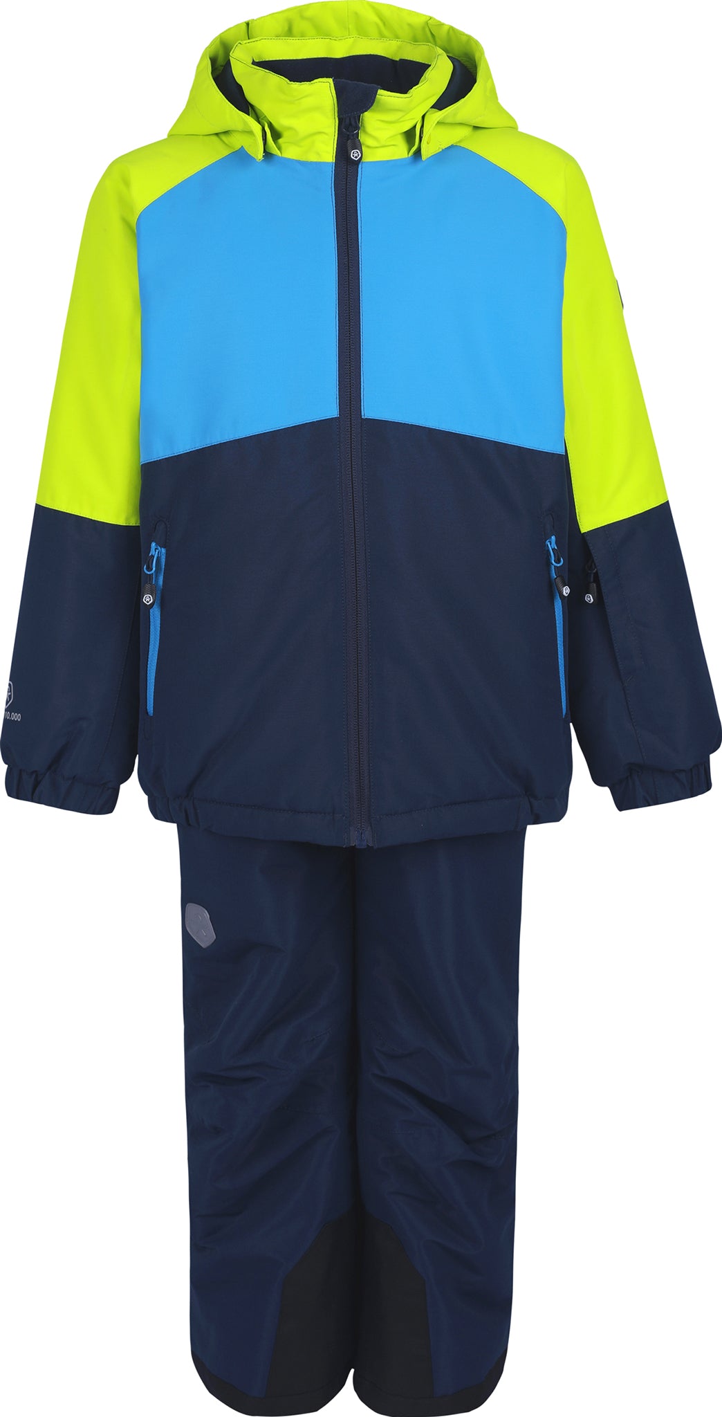 Color Kids - Colorblock Ski Jacket and Pant Set - Kids |-| Color Kids - Ensemble manteau et pantalon de ski à couleurs contrastantes - Enfant