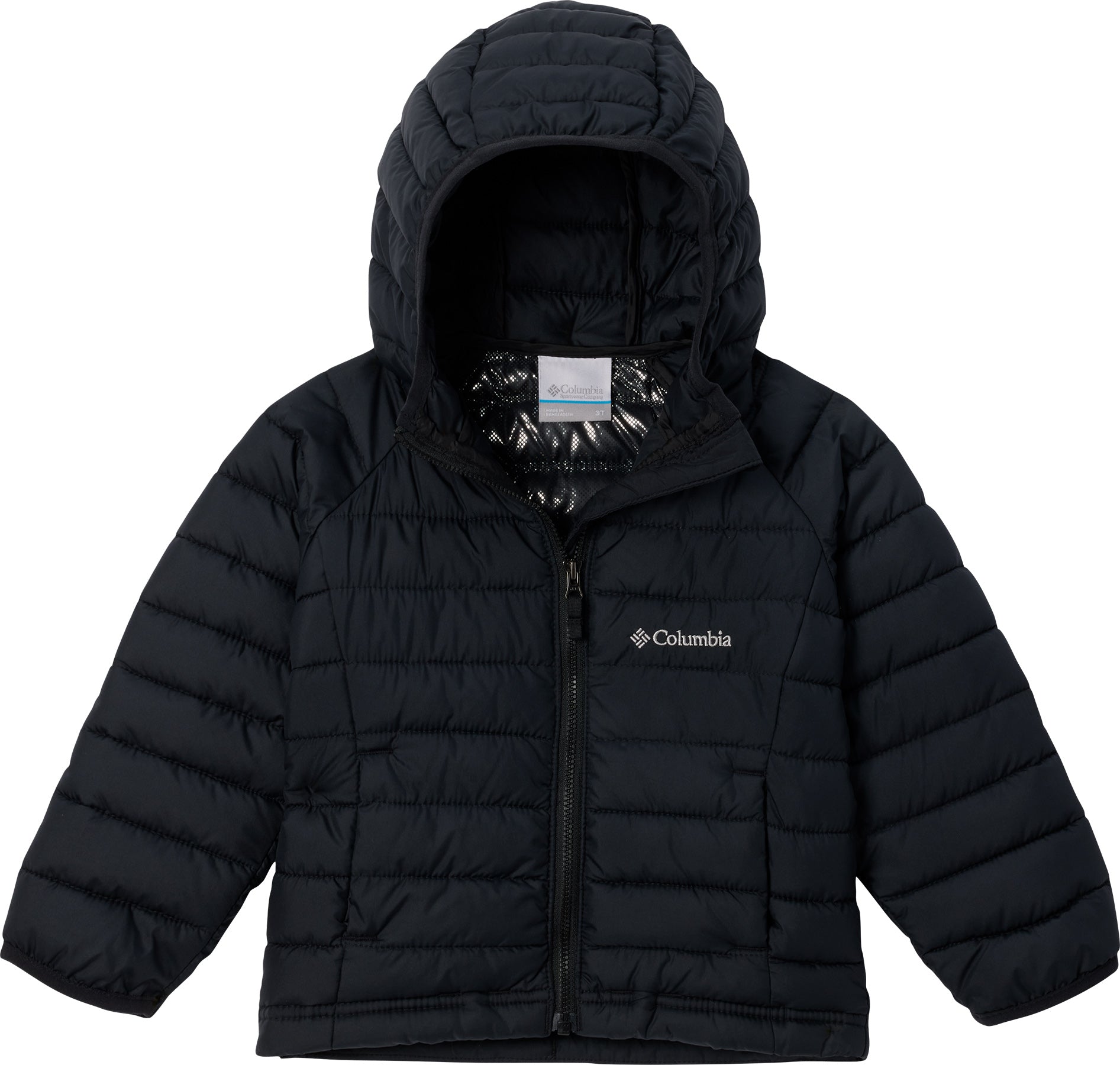Columbia - Powder Lite II Hooded Jacket - Girl Toddler |-| Columbia - Manteau à capuchon Powder Lite II - Petite Fille