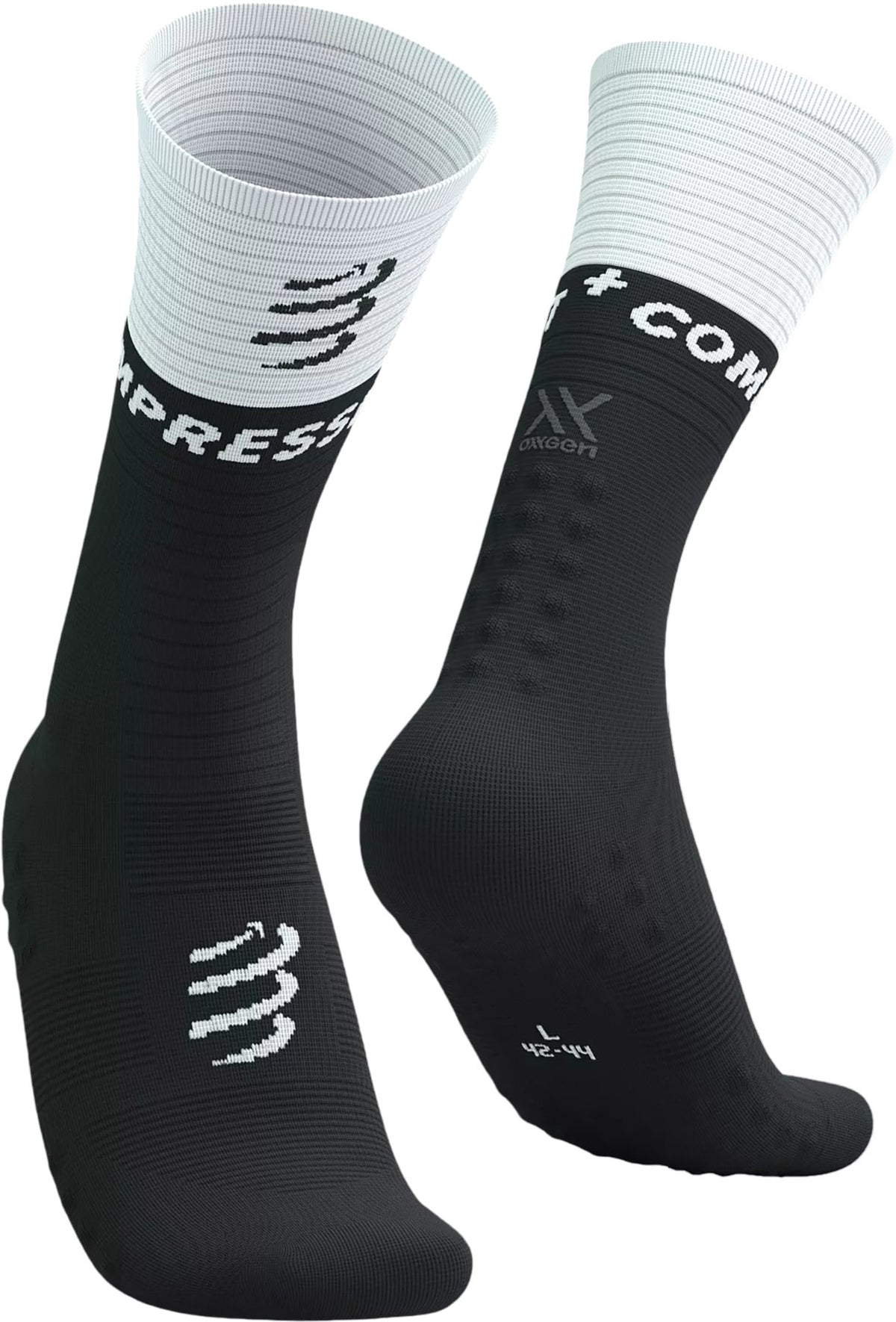 Compressport - Mid Compression Socks V2.0 - Unisex|-|Compressport - Chausettes Mid Compression V2.0 - Unisexe