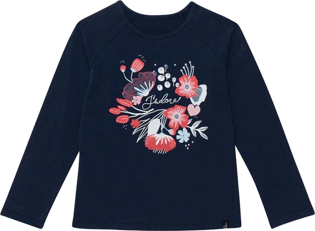 Deux par Deux - Raglan Long Sleeve Top - Girls