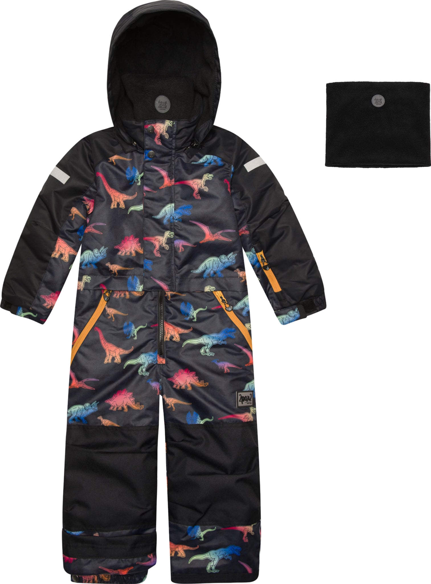 Deux par Deux - One Piece Two-tone Snowsuit - Little Kids |-| Deux par Deux - Habit de neige une pièce bicolore - Petit enfant