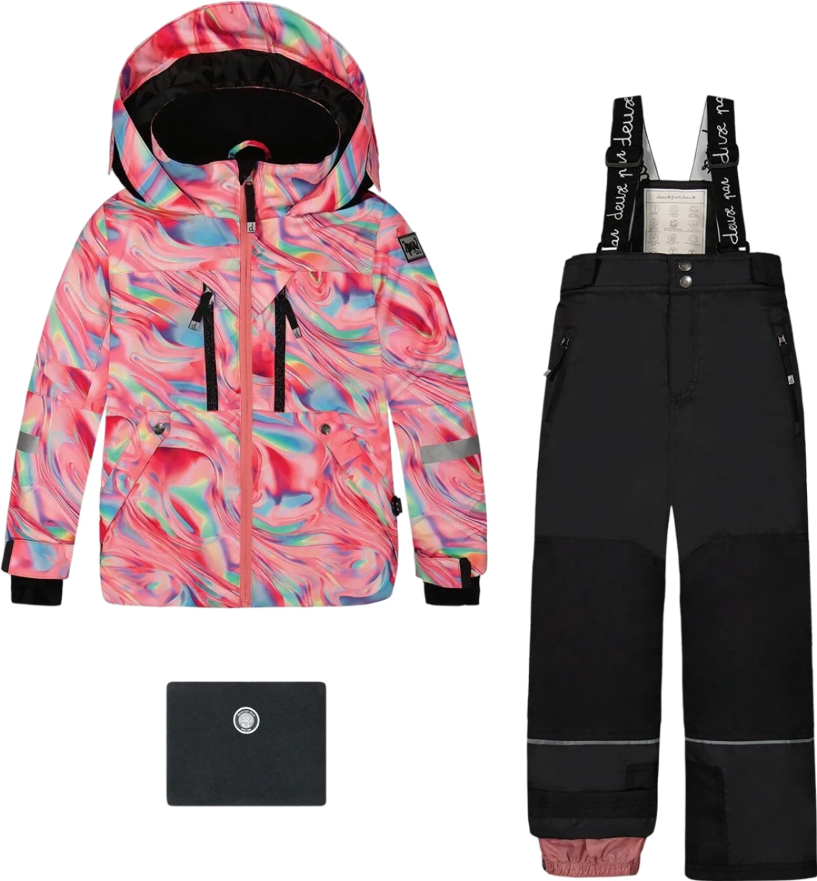 Deux par Deux - Two Piece Technical Snowsuit - Little Girl|-|Deux par Deux - Habit de neige technique deux pièces - Petit Fille