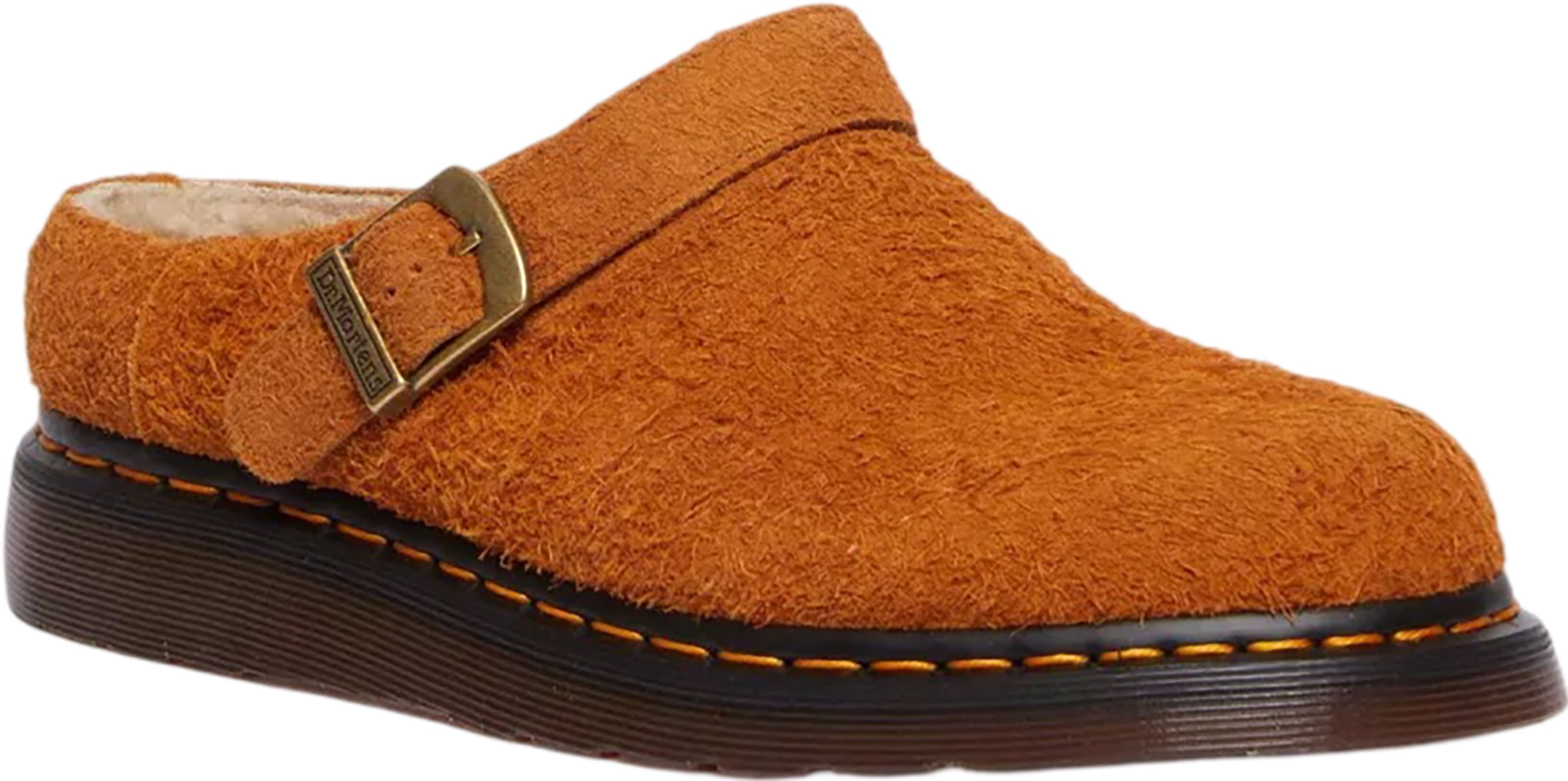 Dr. Martens - Isham Faux Shearling Lined Suede Mules - Unisex |-| Dr. Martens - Pantoufles en suède doublées Isham - Unisexe
