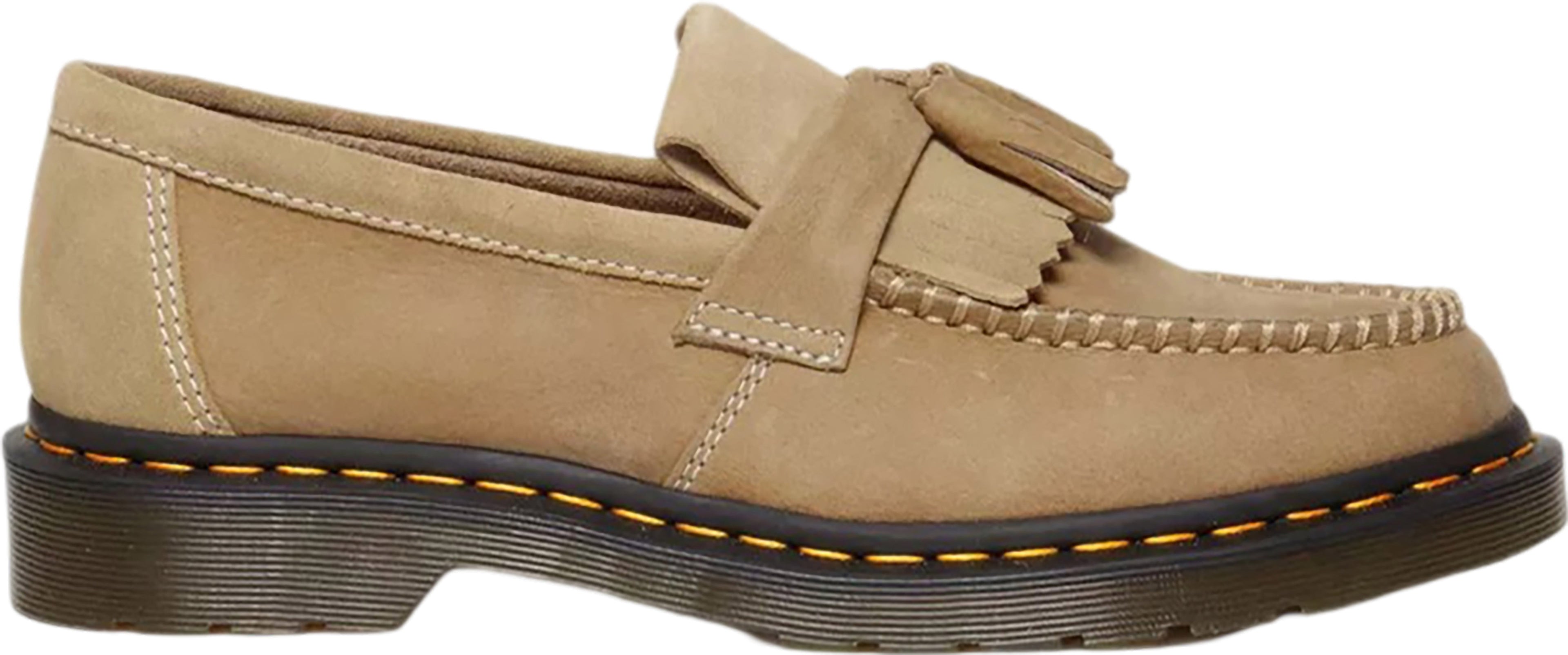 Dr. Martens - Adrian Hardware Polished Smooth Tassel Loafers - Unisex |-| Dr. Martens - Mocassins en cuir lisse poli avec pampille et accessoires en métal Adrian - Unisexe