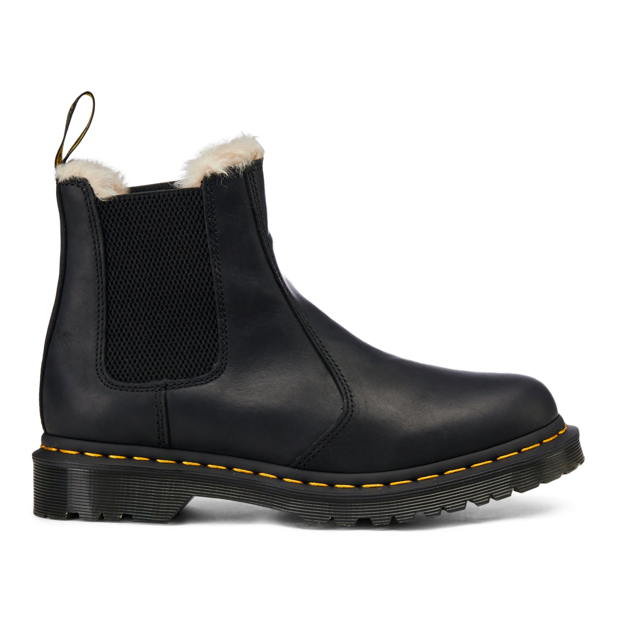 Dr. Martens - 2976 Leonore Fur Lined Chelsea Boots - Women's |-| Dr. Martens - Bottes Chelsea avec doublure en fourrure 2976 Leonore - Femme