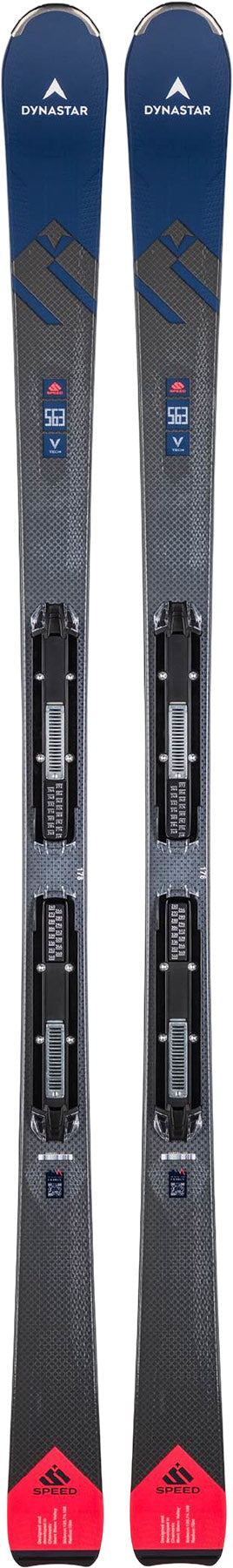 Dynastar - Speed 563 On Piste Skis with NX 12 Konect GW B80 Black Hot Red Ski Bindings - Men's |-| Dynastar - Skis de piste Speed 563 avec fixations de ski NX 12 Konect GW B80 Black Hot Red - Homme