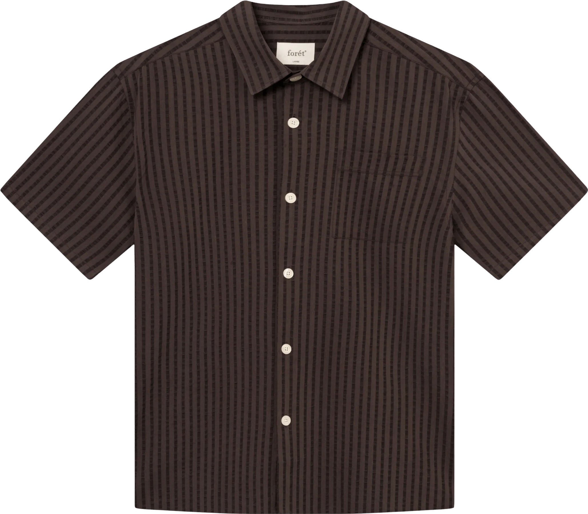 foret - Vole Seerscuker Short Sleeve Shirt - Men's |-| foret - Chemise à manches courtes en seersucker Vole - Homme