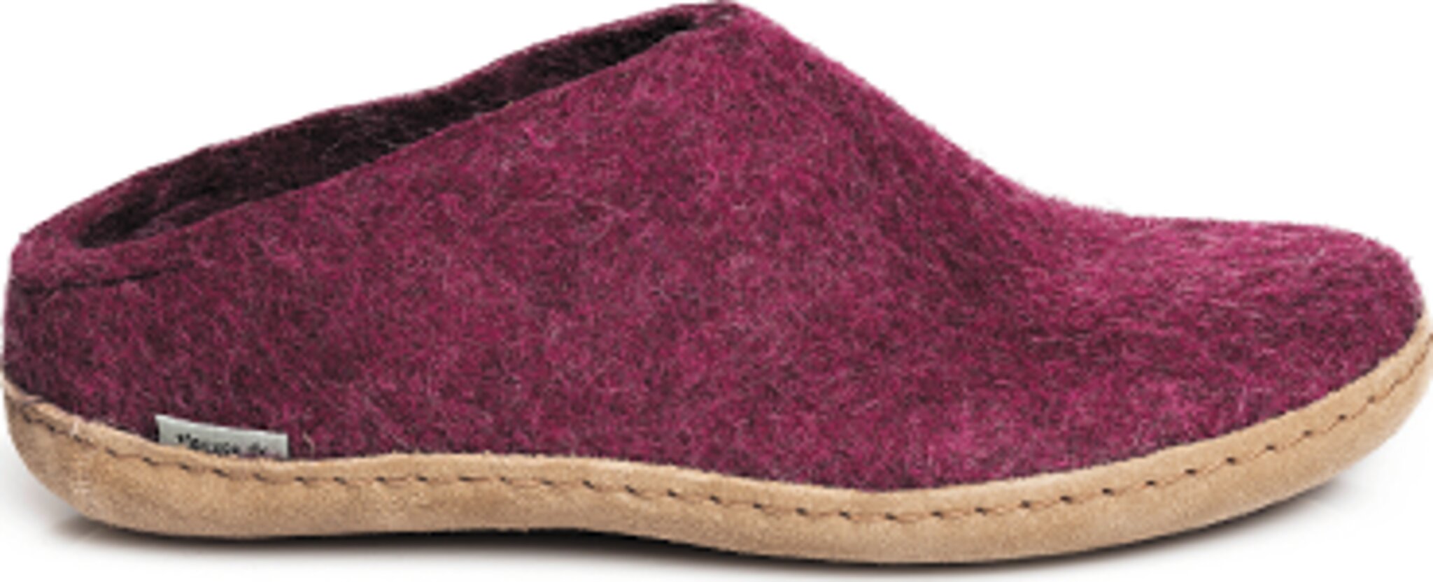 Glerups - Leather Sole Slippers - Unisex |-| Glerups - Pantoufles à semelle en cuir - Unisexe