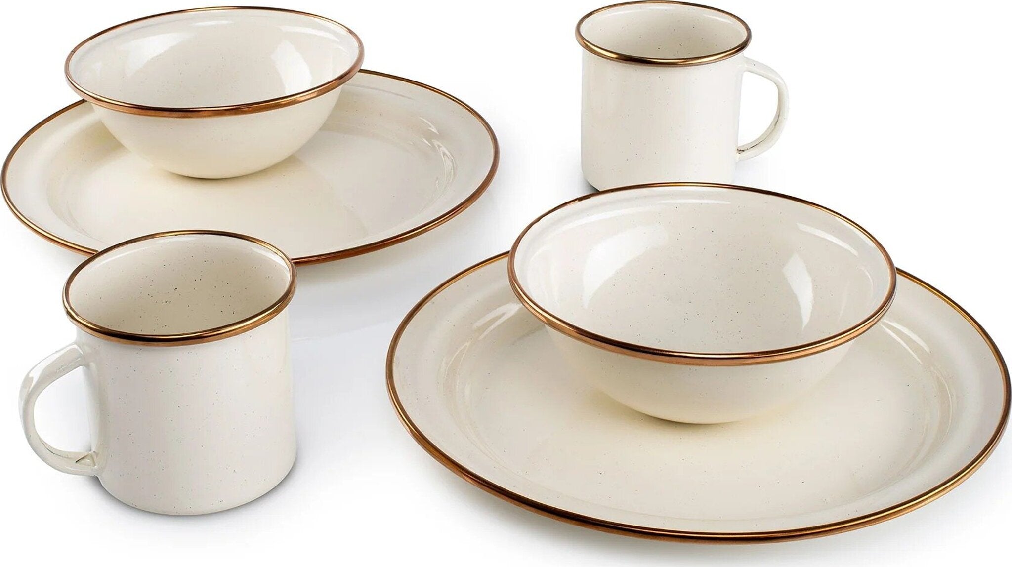 GSI Outdoors - Mesa 2 Person Enamelware Tableset