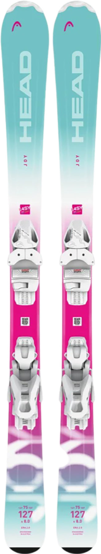 HEAD - Joy Easy Skis with JRS 4.5 GW CA Ski Bindings - Junior |-| HEAD - Skis Joy Easy avec fixations de ski JRS 4.5 GW CA - Jeune