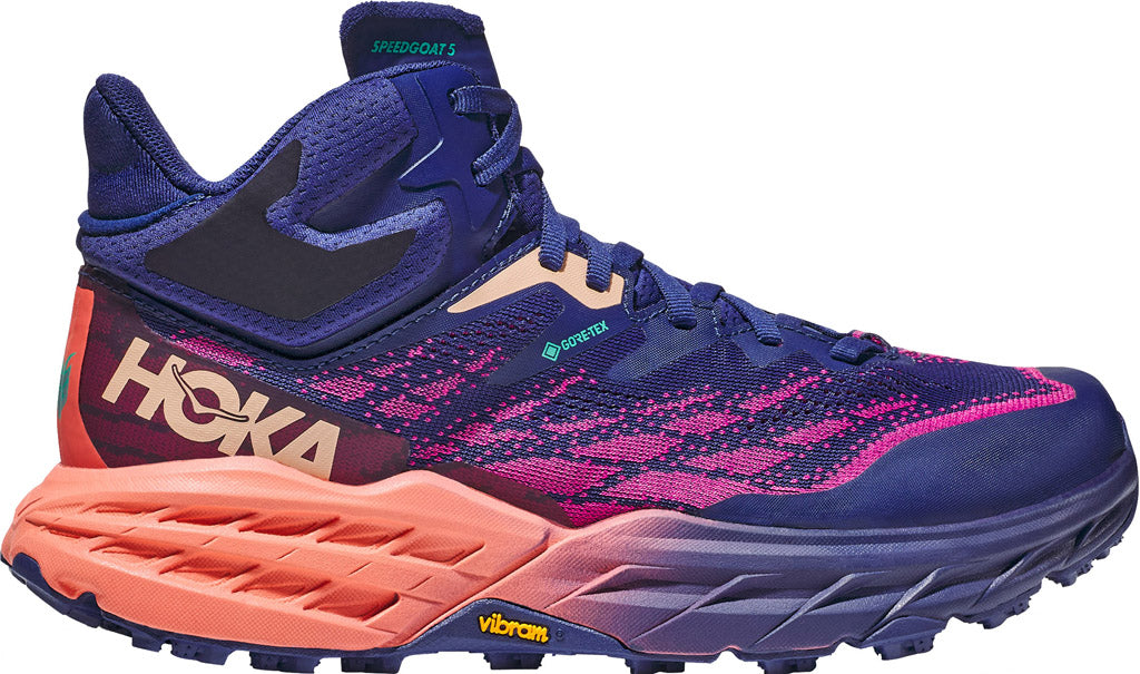 Hoka - Speedgoat 5 Mid GTX Trail Running Shoes - Women's |-| Hoka - Souliers de course sur sentier Speedgoat 5 Mid GTX - Femme
