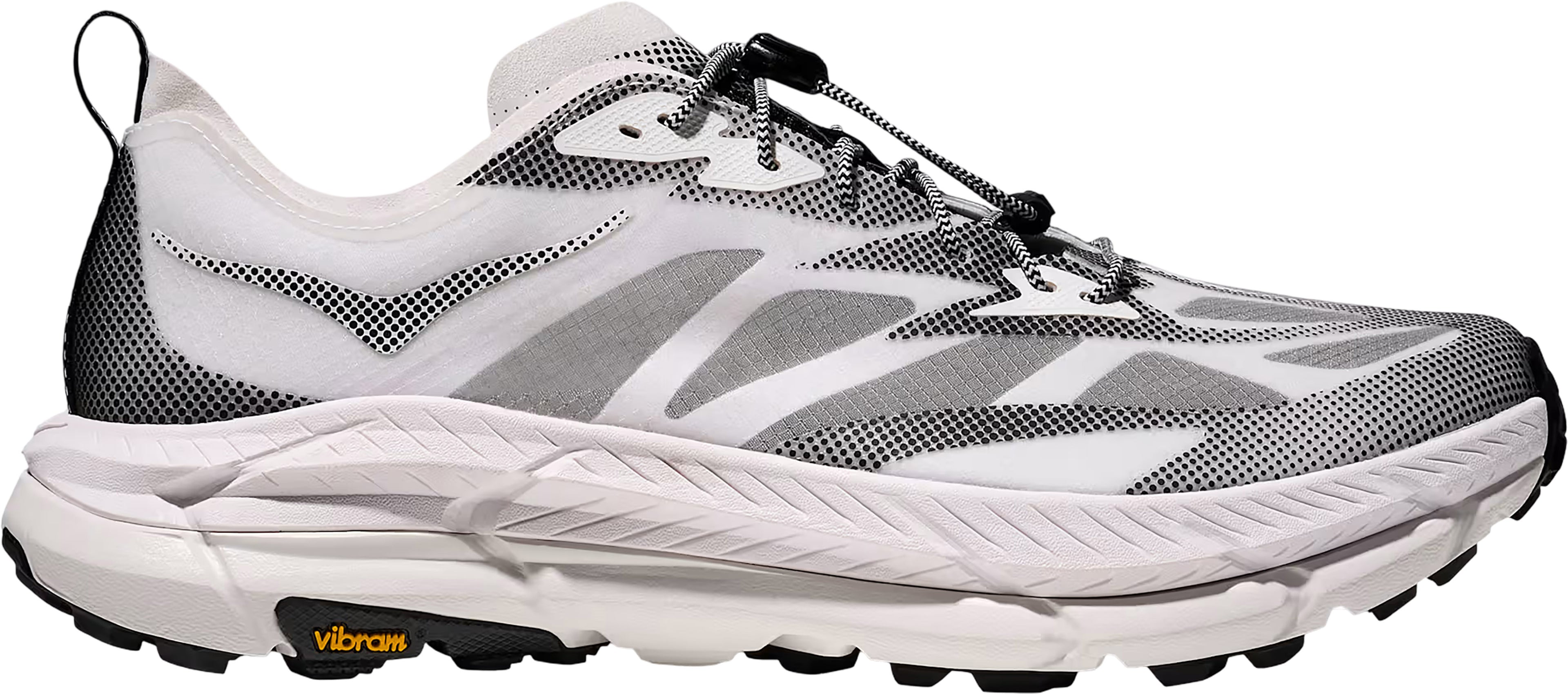 Hoka - Stealth/Tech Mafate Speed 4 Lite - Unisex|-|Hoka - Souliers de couse Mafate Speed 4 Lite Stealth/Tech - Unisexe