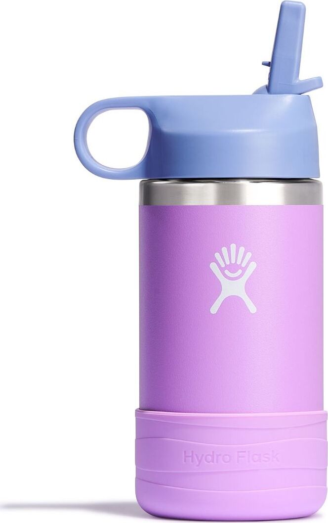 Hydro Flask - Wide Mouth Bottle with Straw Lid and Boot 355mL - Kids|-|Hydro Flask - Bouteille à large goulot avec couvercle à paille et manchons 355mL - Enfant