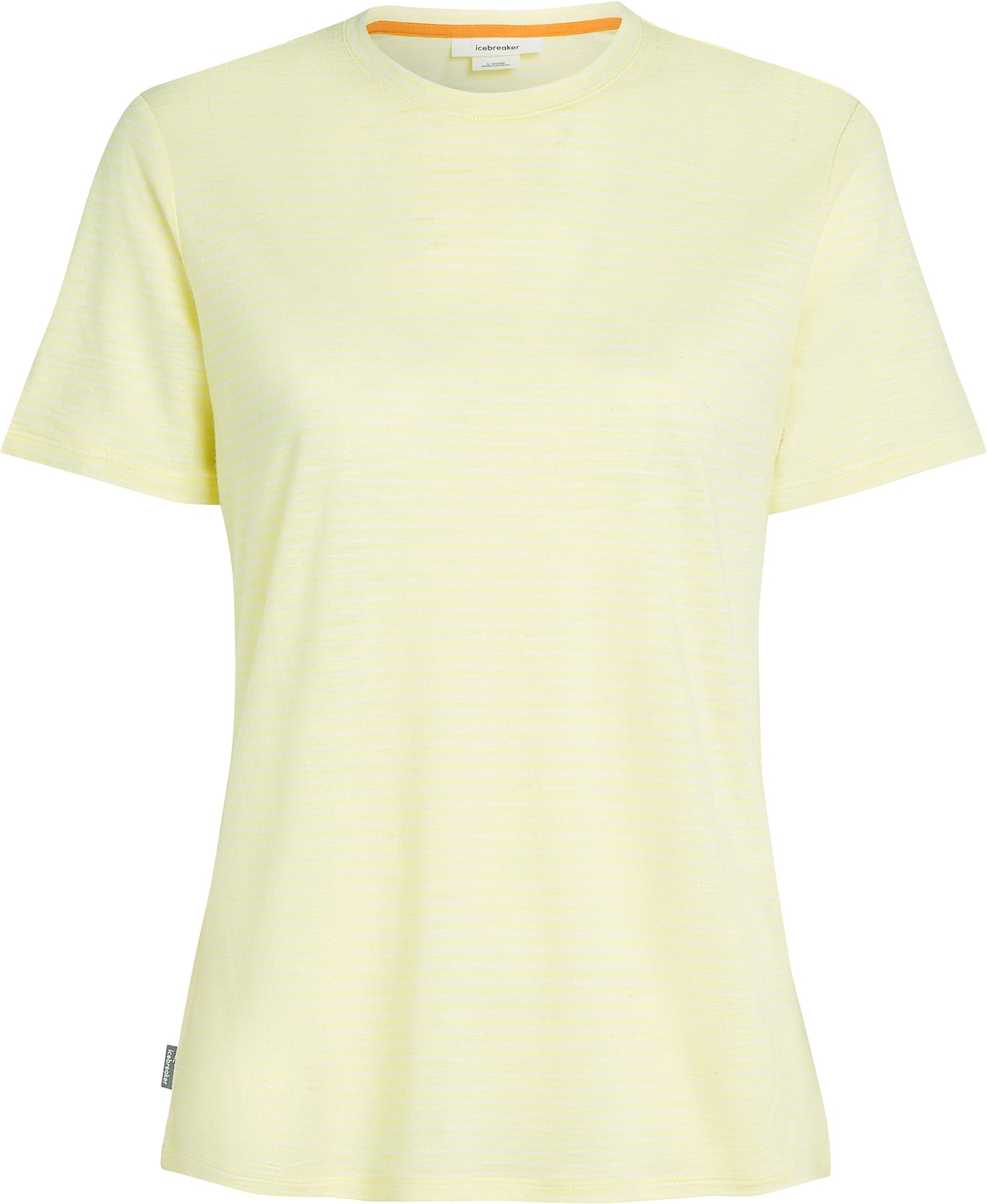Icebreaker - Merino Linen Stripe Short Sleeve T-Shirt - Women's |-| Icebreaker - T-shirt à manches courtes à rayures en mérinos et lin - Femme
