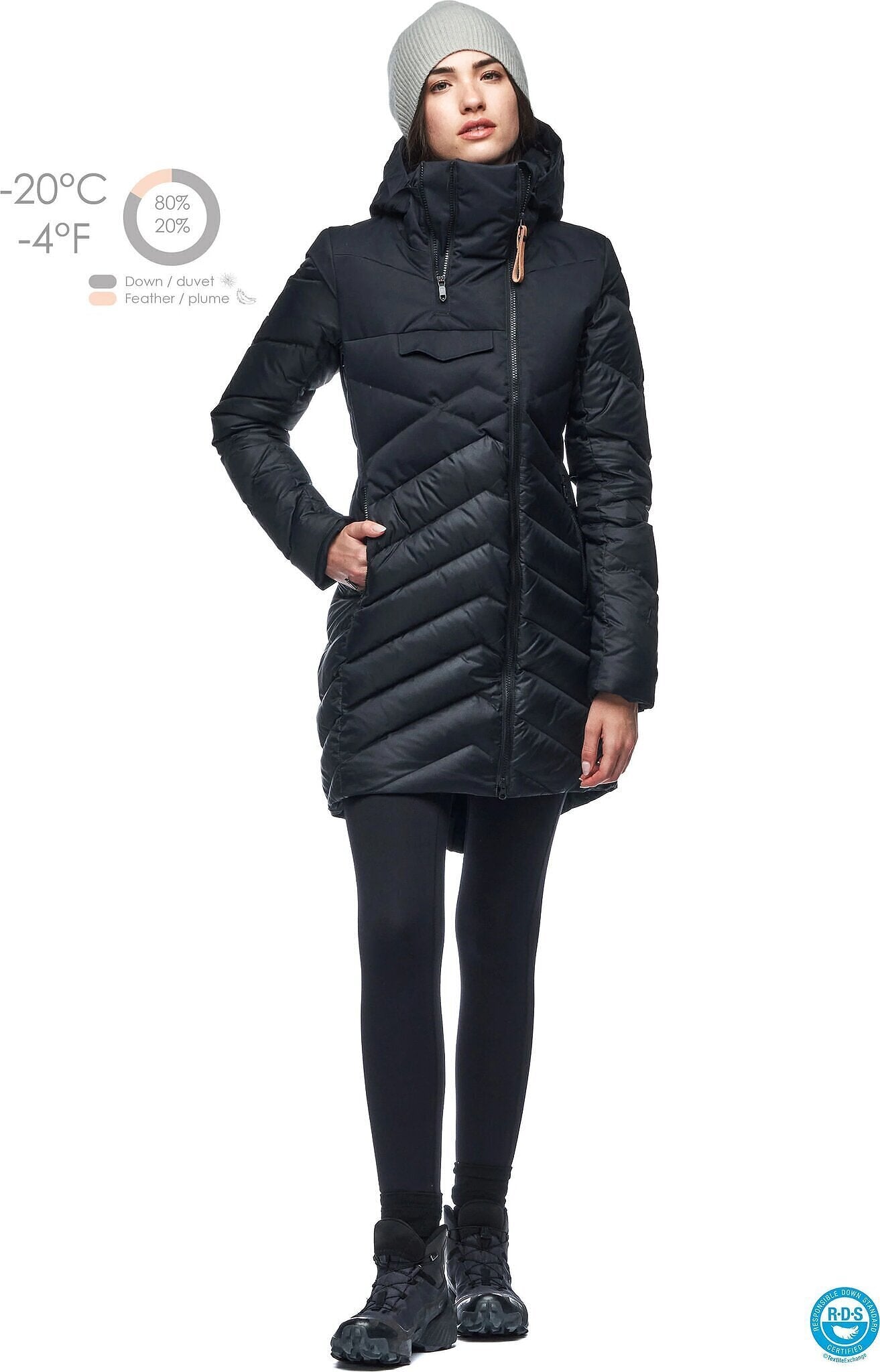Indyeva - Ayaba Mix II Quilted Down Blend Parka - Women's |-| Indyeva - Parka matelassé en mélange de duvet Ayaba Mix II - Femme