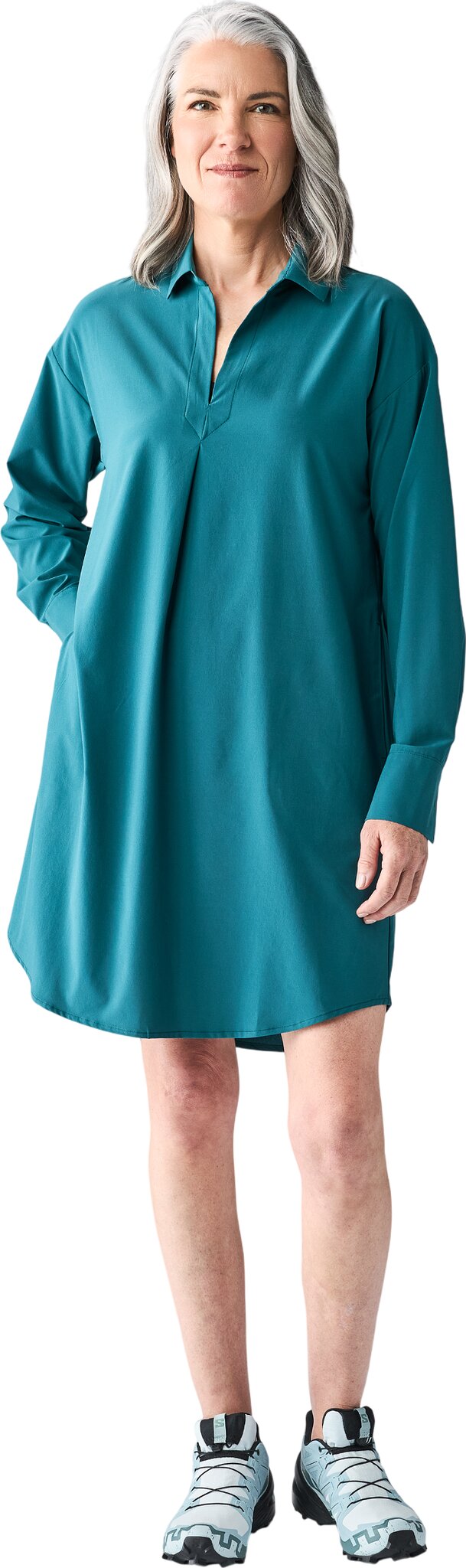 Indyeva - Frivol Long Sleeve Dress  - Women's|-|Indyeva - Robe à manches longues Frivol - Femme