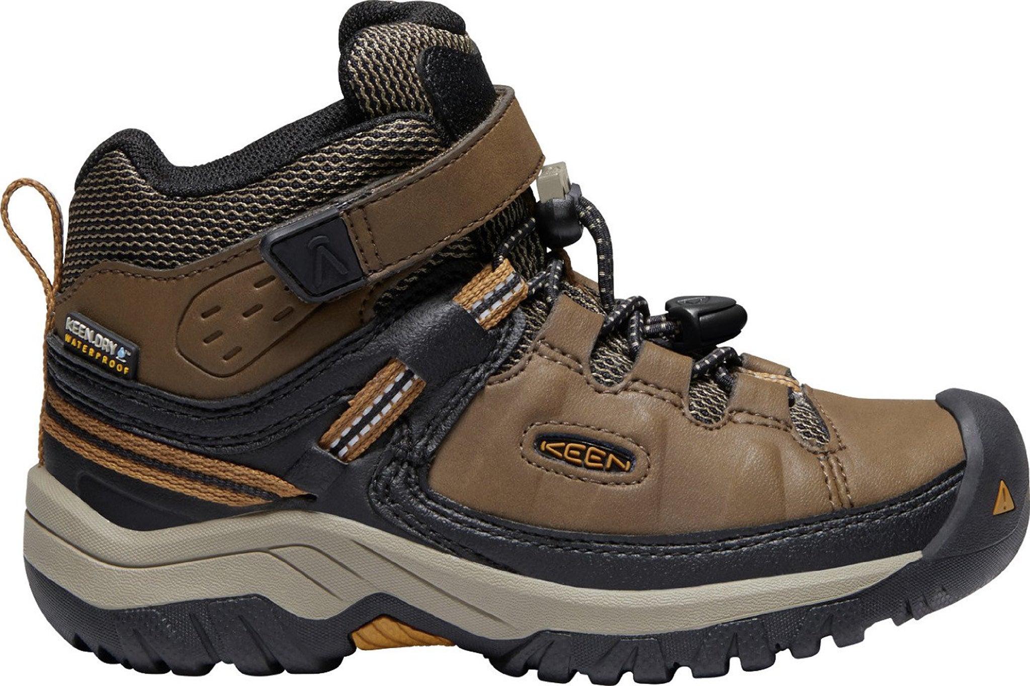 Keen - Targhee Mid Waterproof Hiking Boots - Little Kids |-| Keen - Bottes de randonnée imperméables Targhee mi-hautes - Petit Enfant