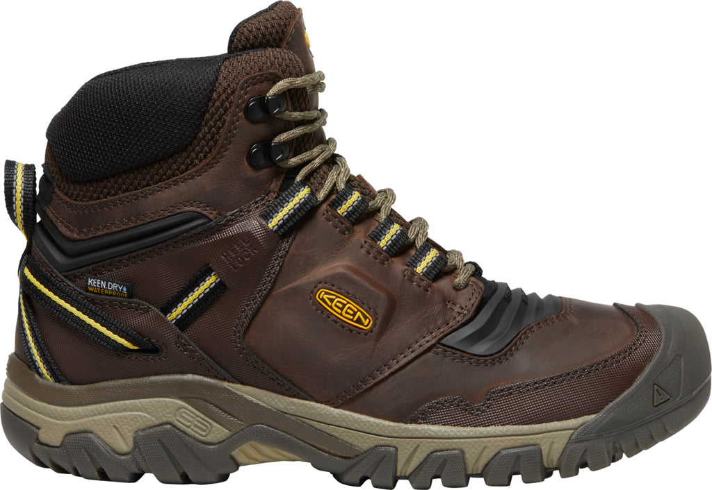 Keen - Ridge Flex Mid Wp Hiking Shoes - Men's|-|Keen - Souliers de randonnée imperméables Ridge Flex Mid Wp - Homme