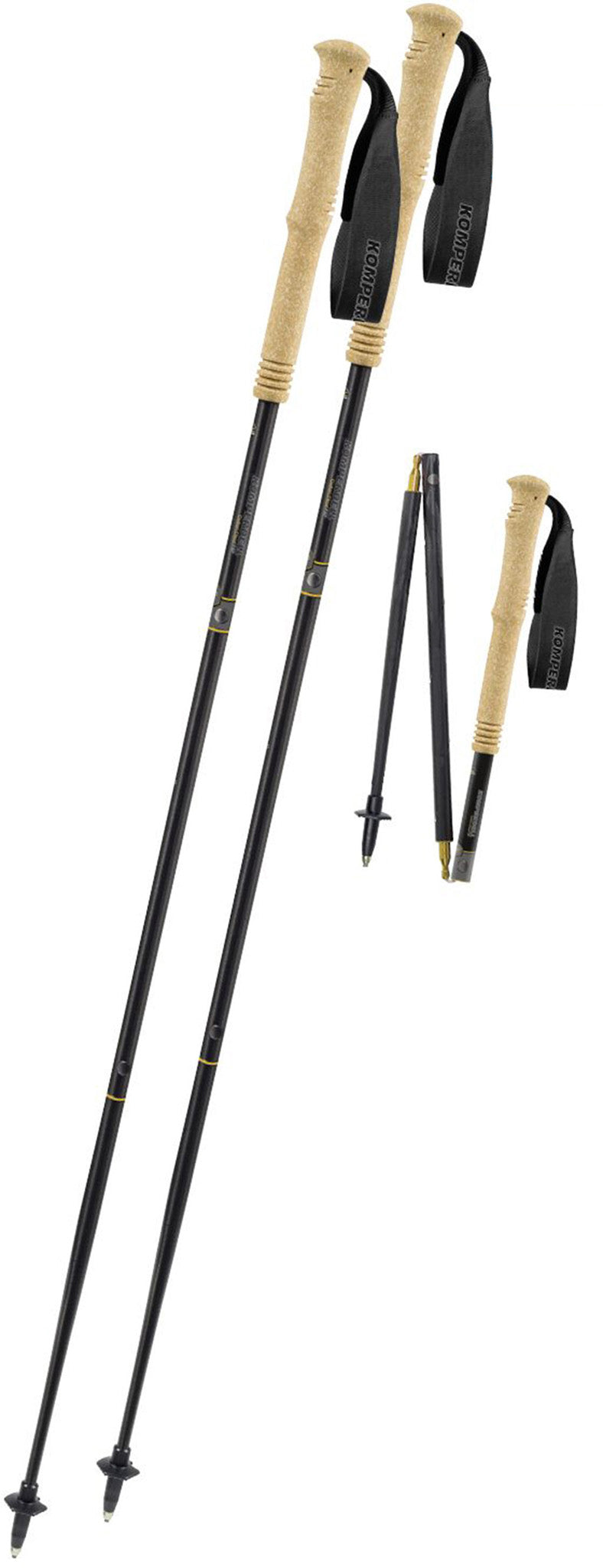 Komperdell - Carbon Fxp Cloud - Foldable Ski Pole - Unisex |-| Komperdell - Bâtons de ski pliants Carbon Fxp Cloud - Unisexe
