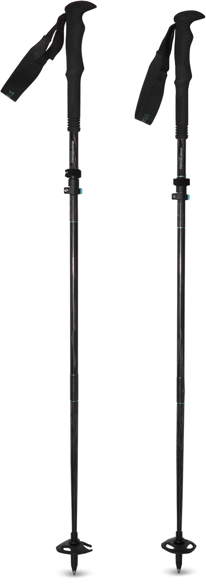 Komperdell - Carbon Fxp.4 Summit - Vario Compact Ski Pole |-| Komperdell - Bâtons de ski Carbon Fxp.4 Summit Vario Compact