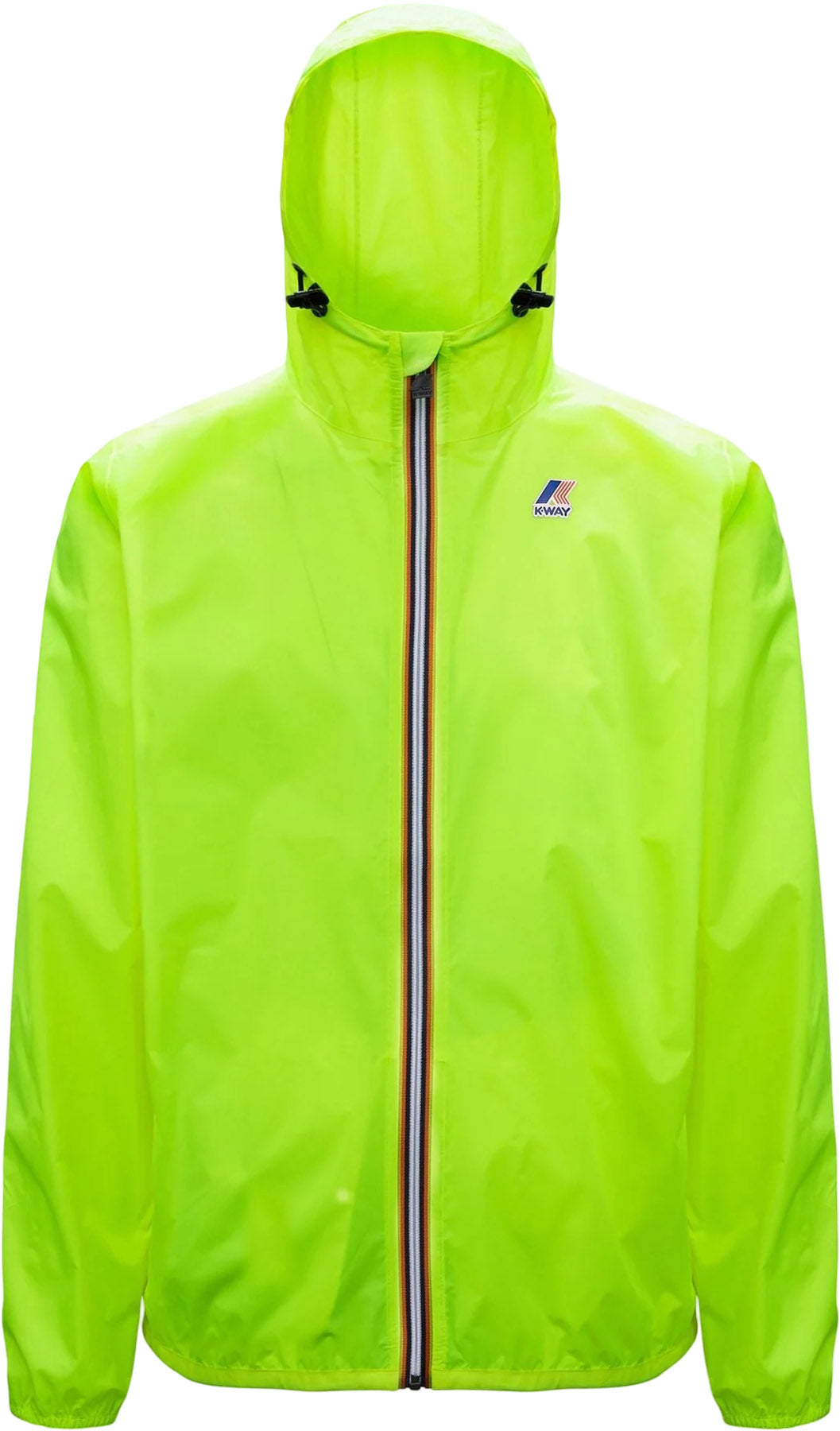 K-Way - Le Vrai Claude Packable Full Zip Windbreaker Rain Jacket - Unisex |-| K-Way - Manteau de pluie coupe-vent à glissière compressible Le Vrai Claude - Unisexe